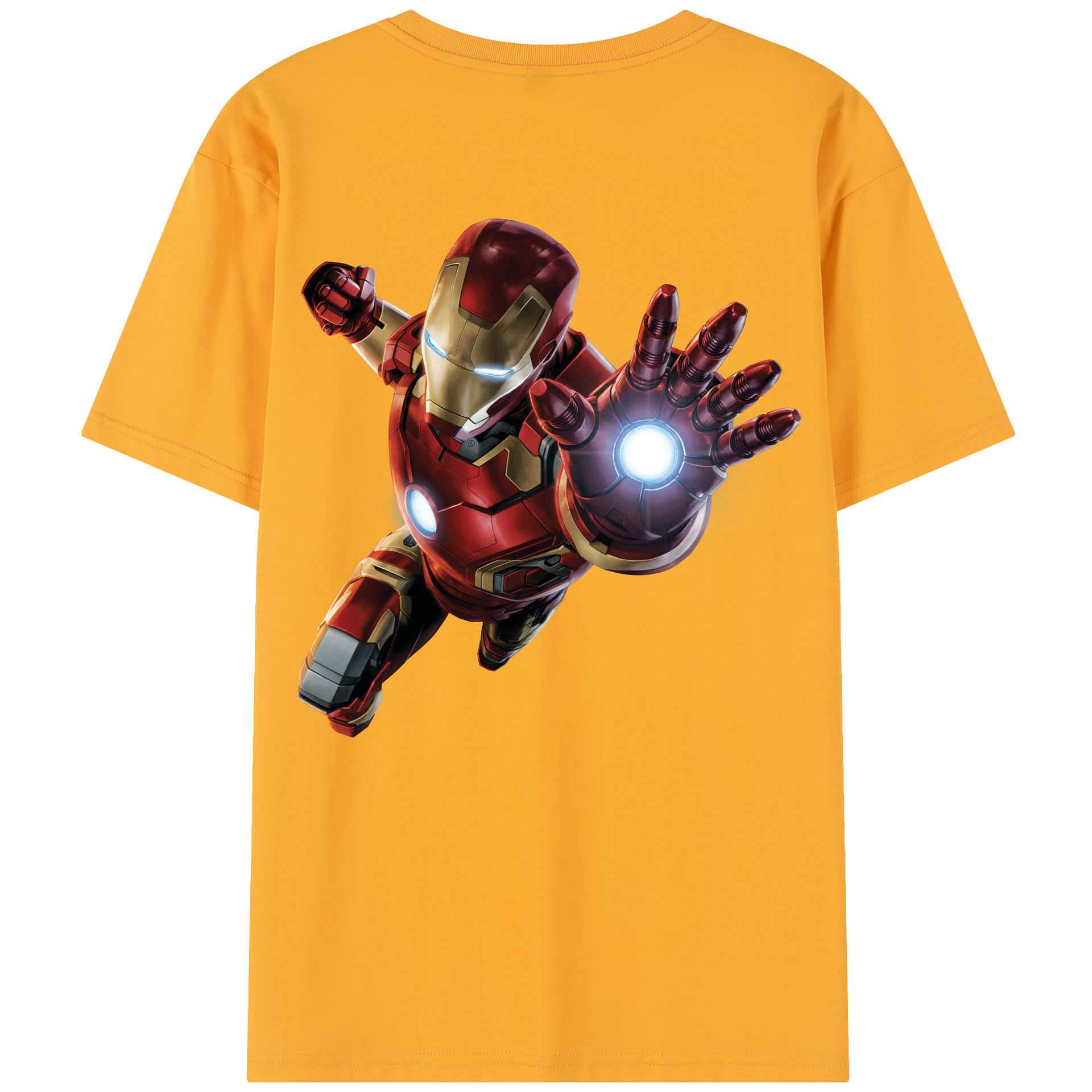 （画像用） アベンジャーズ The Avengers 綿100％半袖Tシャツ（背面プリント）