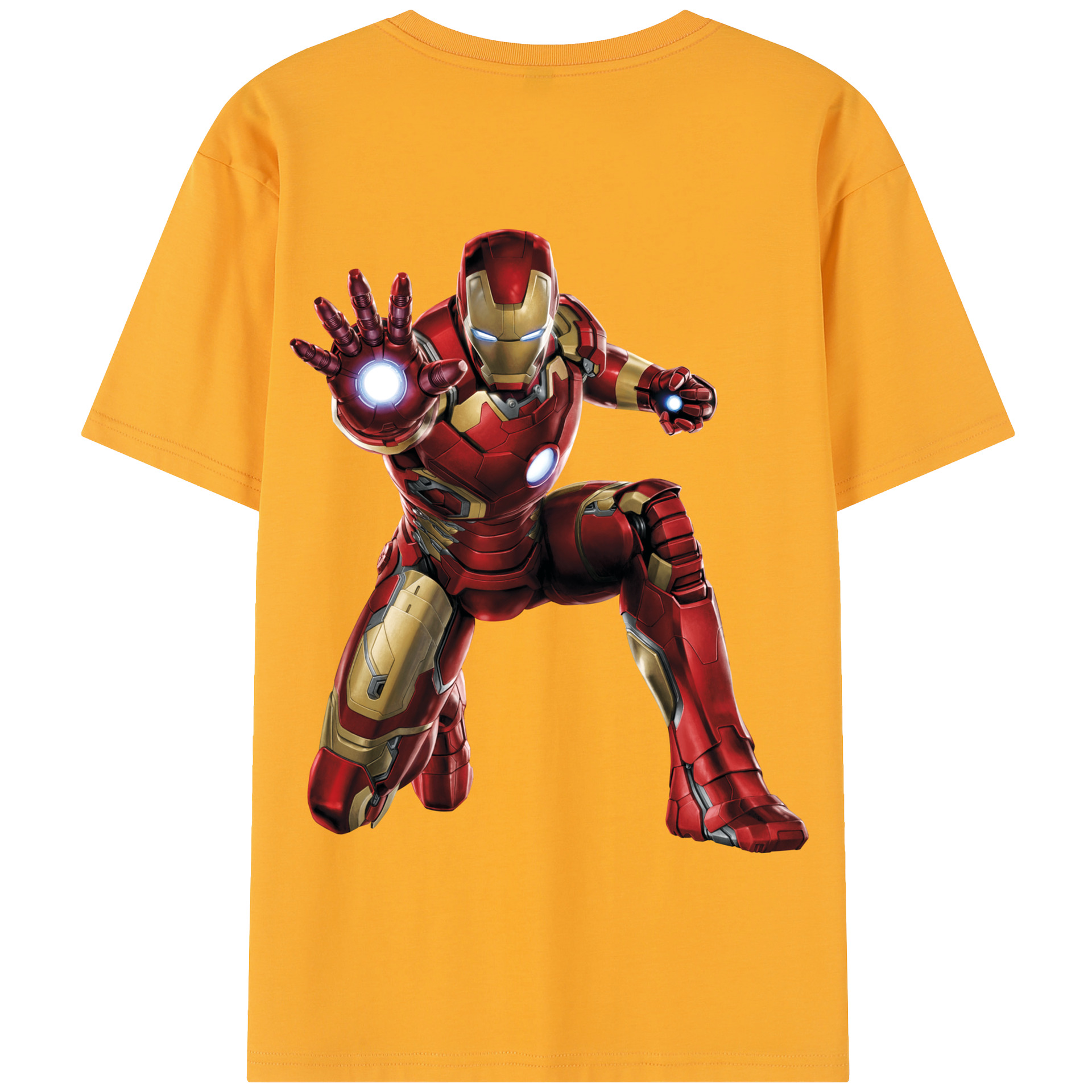 （画像用） アベンジャーズ The Avengers 綿100％半袖Tシャツ（背面プリント）