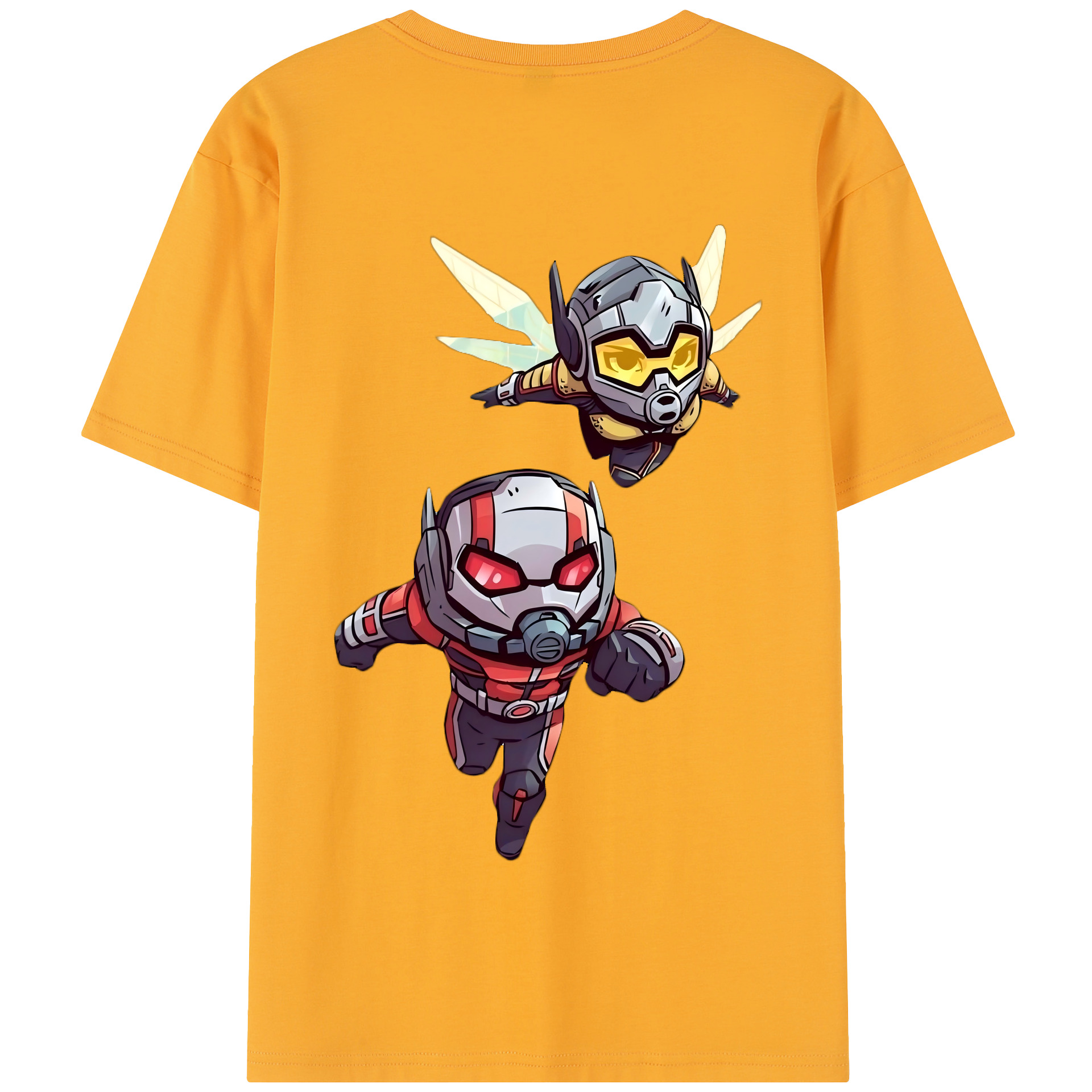 （画像用） アベンジャーズ The Avengers 綿100％半袖Tシャツ（背面プリント）