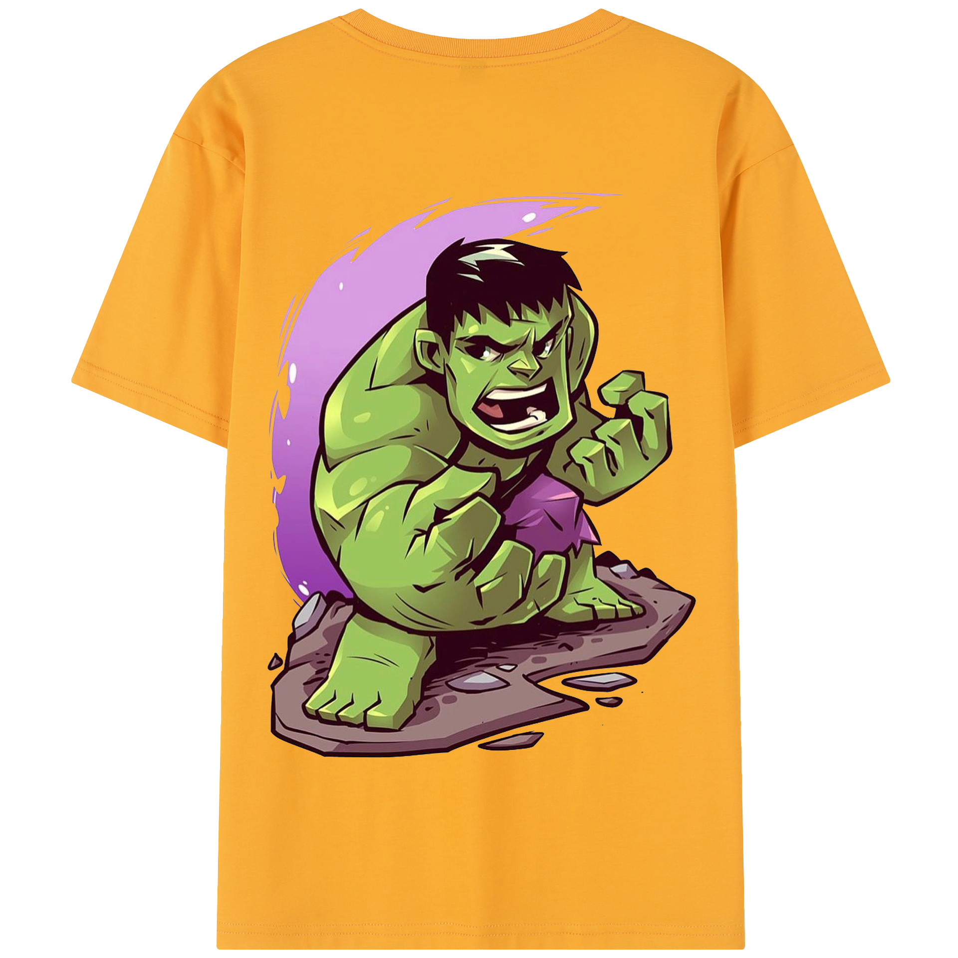 （画像用） アベンジャーズ The Avengers 綿100％半袖Tシャツ（背面プリント）