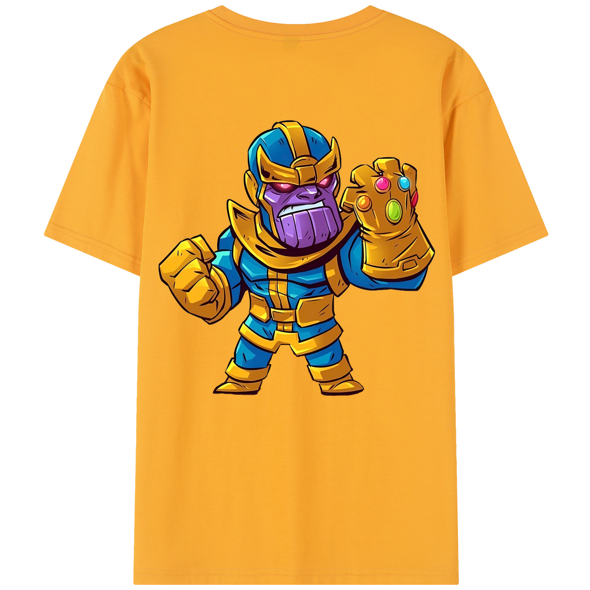 （画像用） アベンジャーズ The Avengers 綿100％半袖Tシャツ（背面プリント）