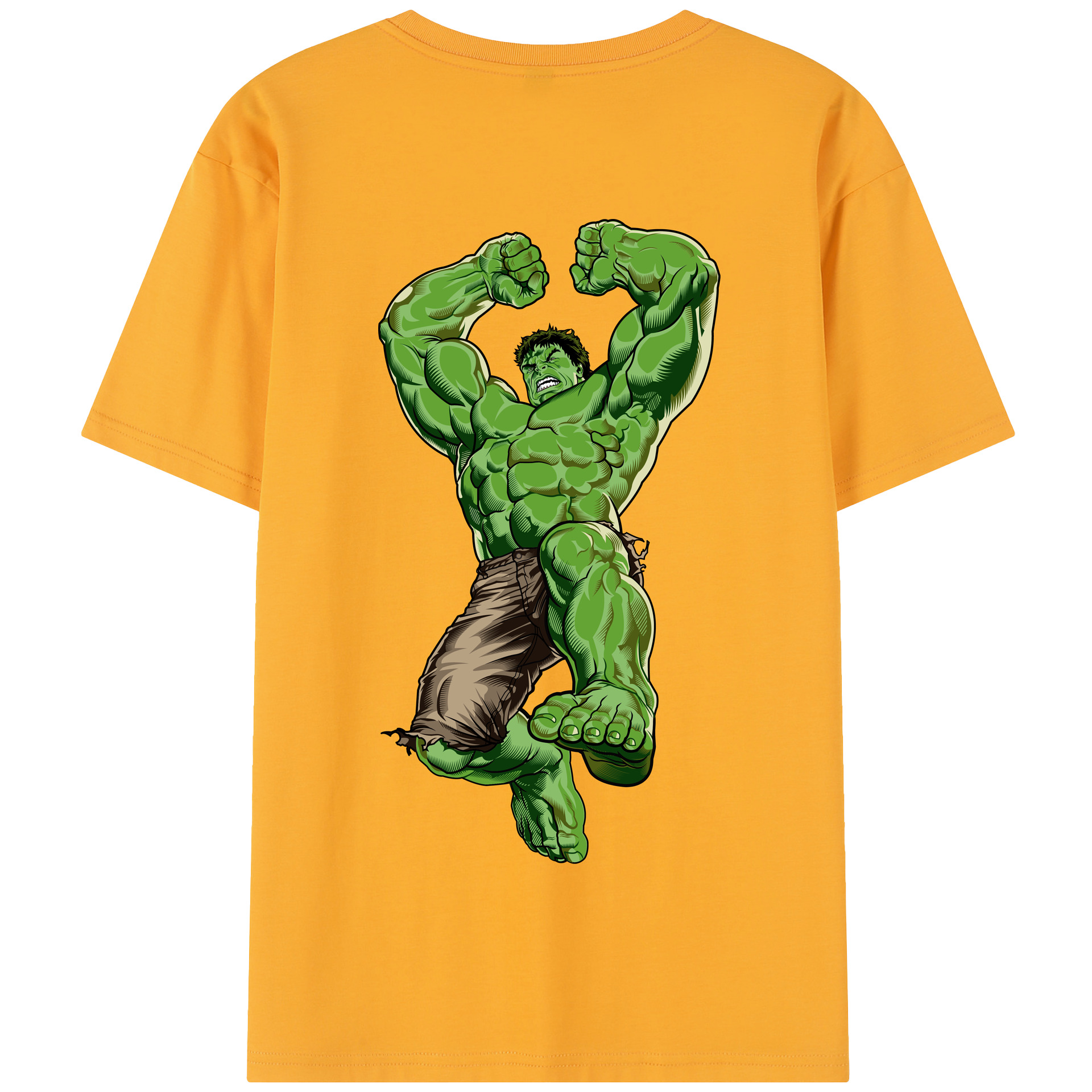 （画像用） アベンジャーズ The Avengers 綿100％半袖Tシャツ（背面プリント）