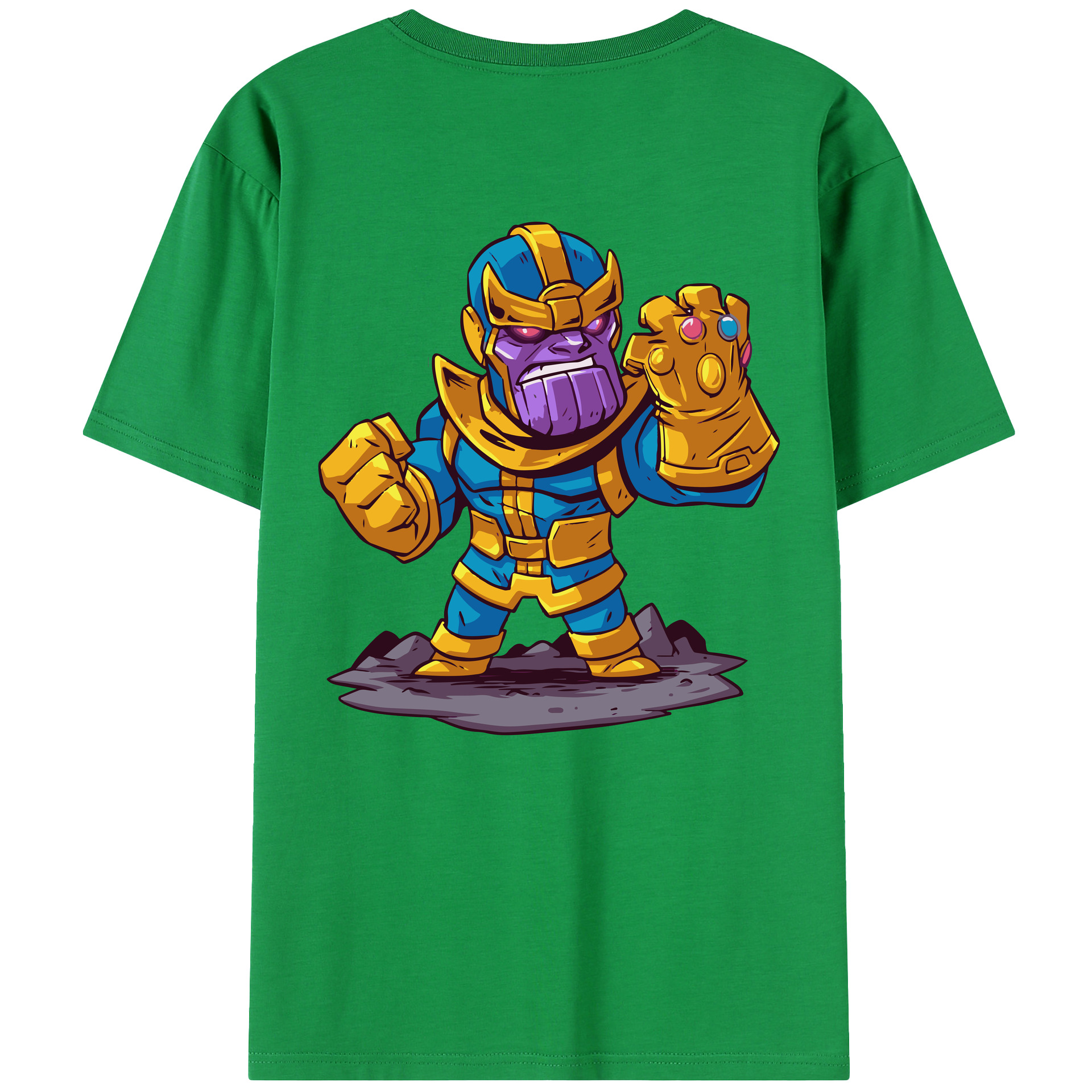 （画像用） アベンジャーズ The Avengers 綿100％半袖Tシャツ（背面プリント）