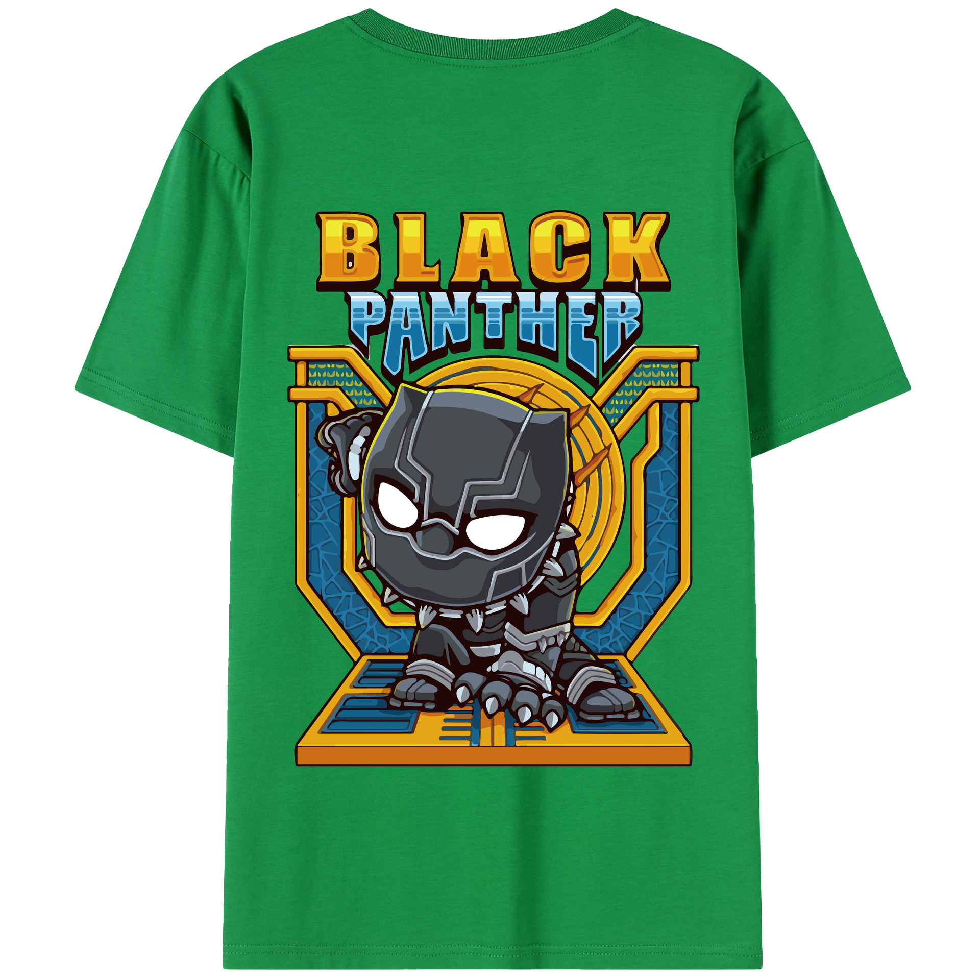 （画像用） アベンジャーズ The Avengers 綿100％半袖Tシャツ（背面プリント）