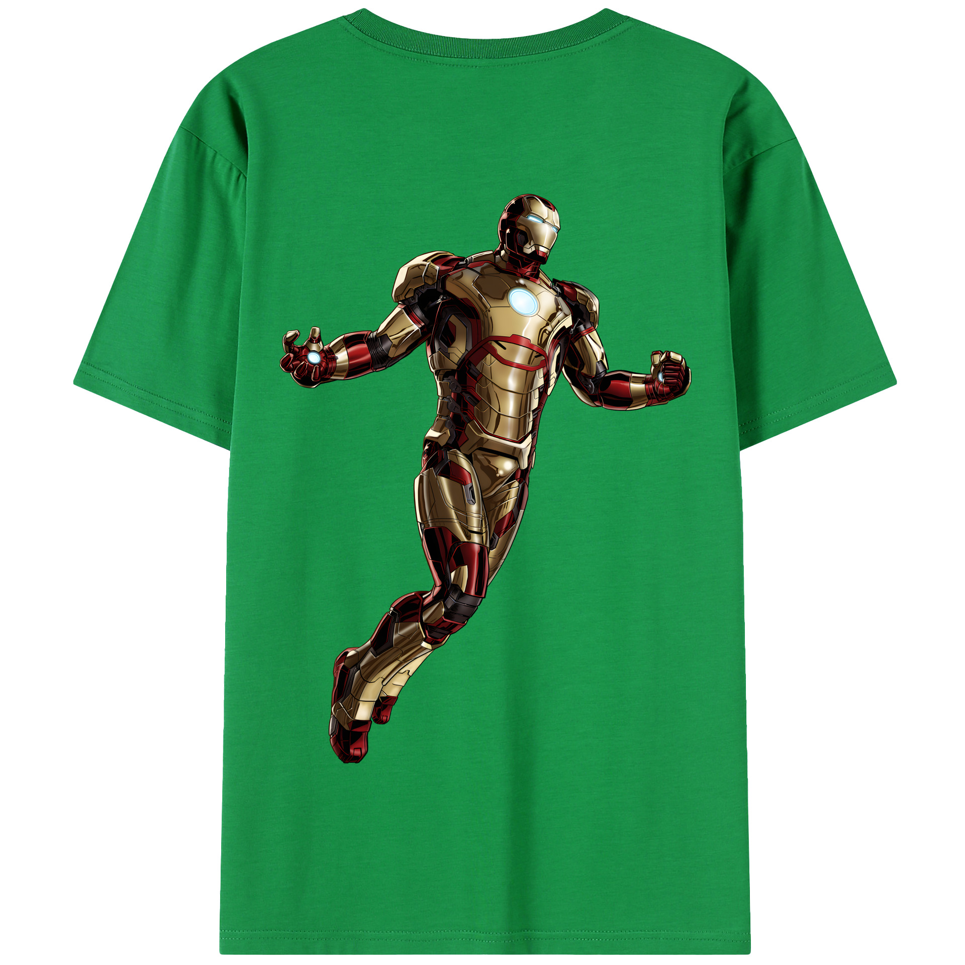 （画像用） アベンジャーズ The Avengers 綿100％半袖Tシャツ（背面プリント）