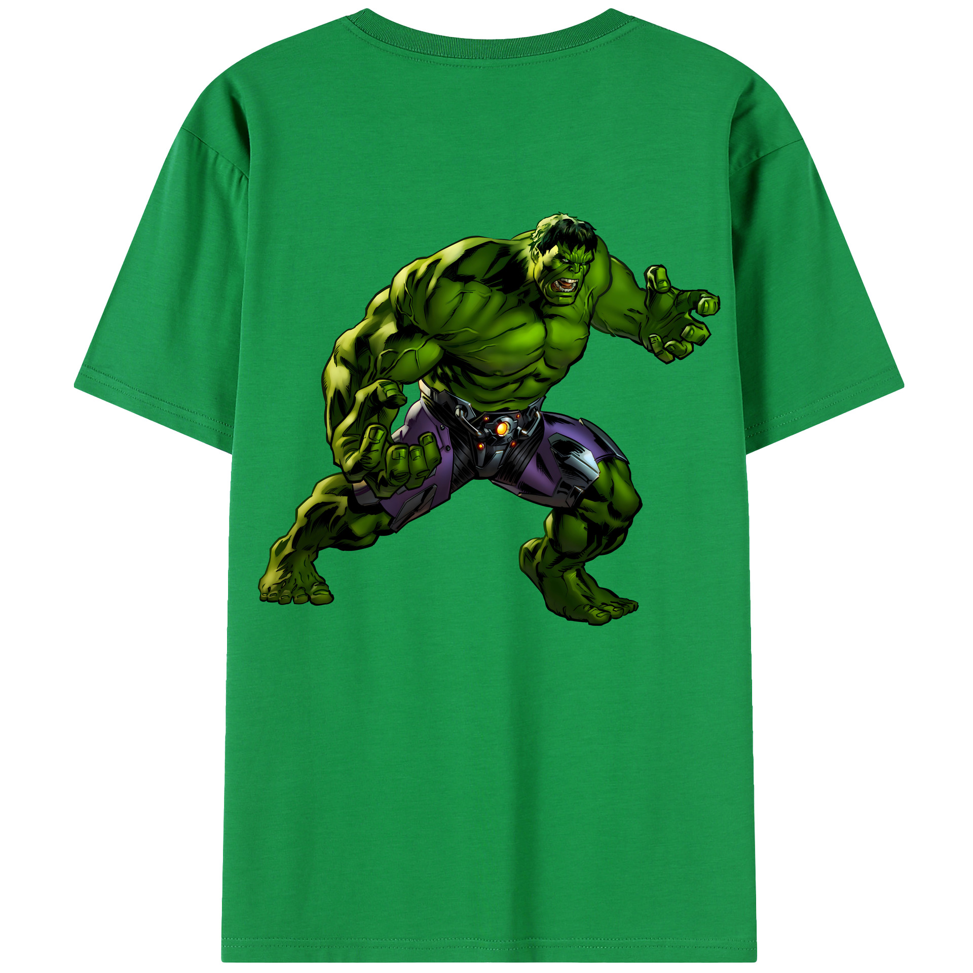 （画像用） アベンジャーズ The Avengers 綿100％半袖Tシャツ（背面プリント）