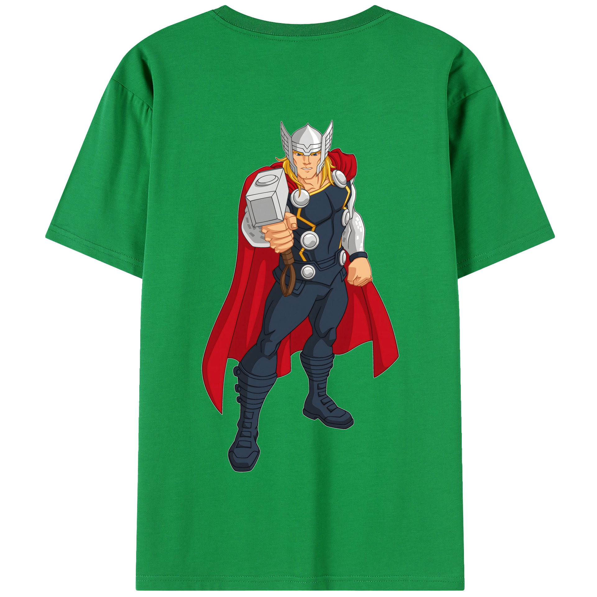 （画像用） アベンジャーズ The Avengers 綿100％半袖Tシャツ（背面プリント）