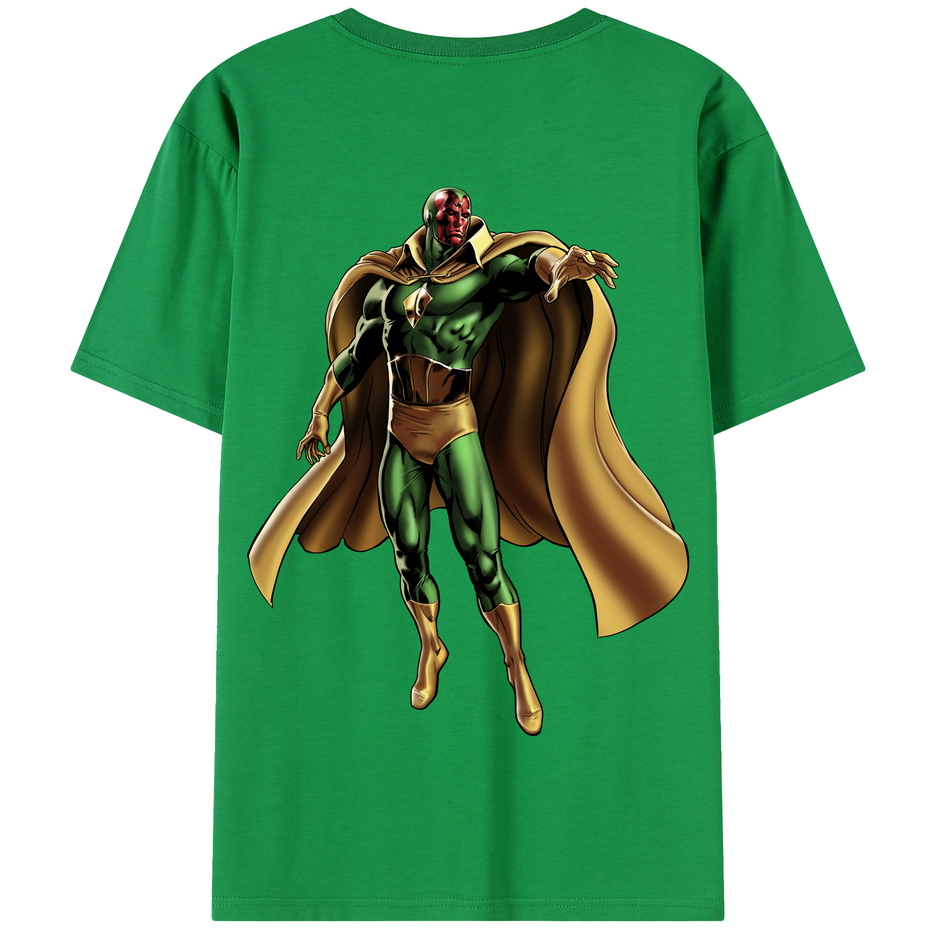（画像用） アベンジャーズ The Avengers 綿100％半袖Tシャツ（背面プリント）