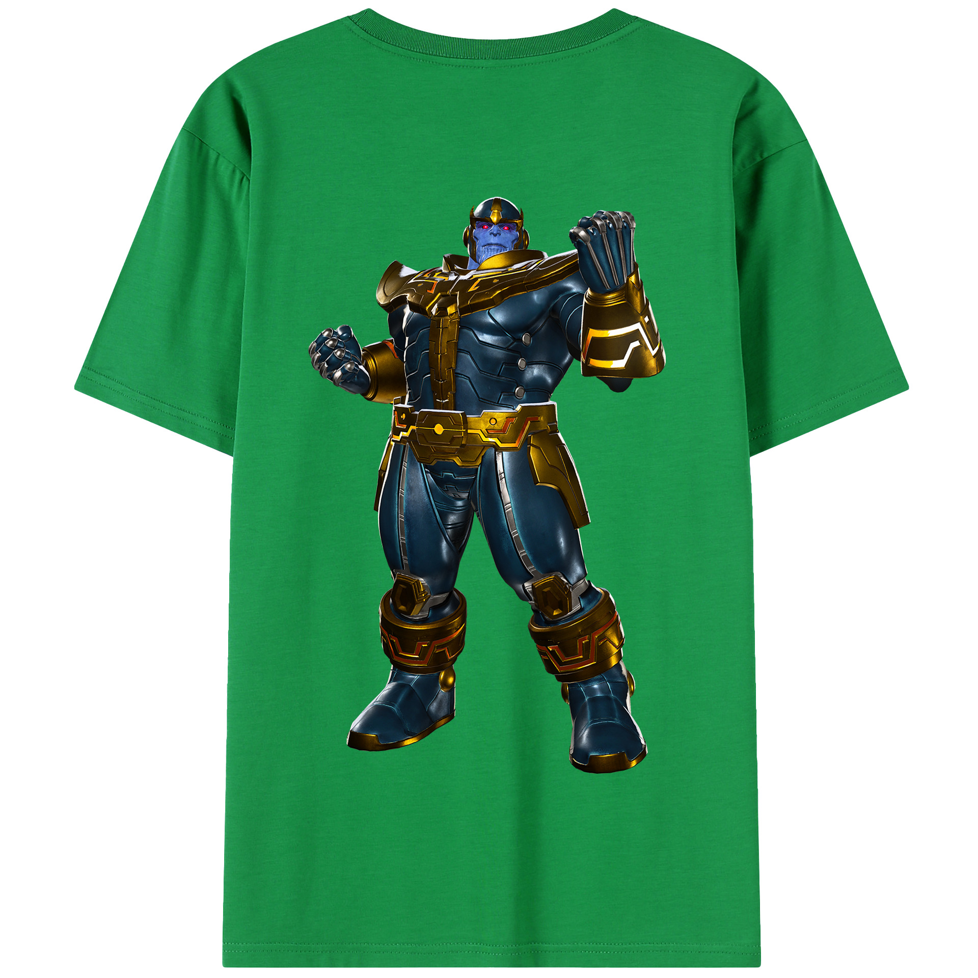 （画像用） アベンジャーズ The Avengers 綿100％半袖Tシャツ（背面プリント）