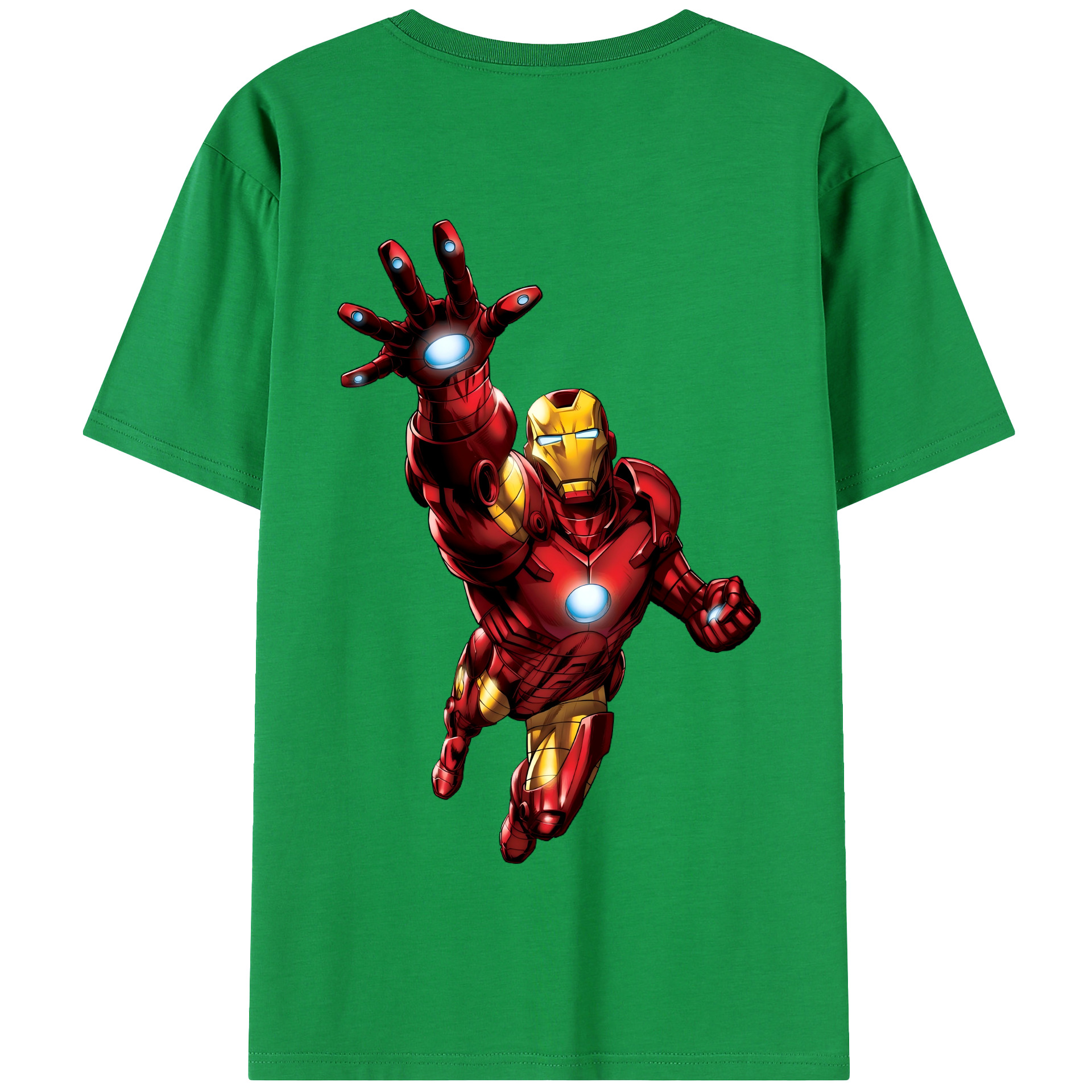 （画像用） アベンジャーズ The Avengers 綿100％半袖Tシャツ（背面プリント）