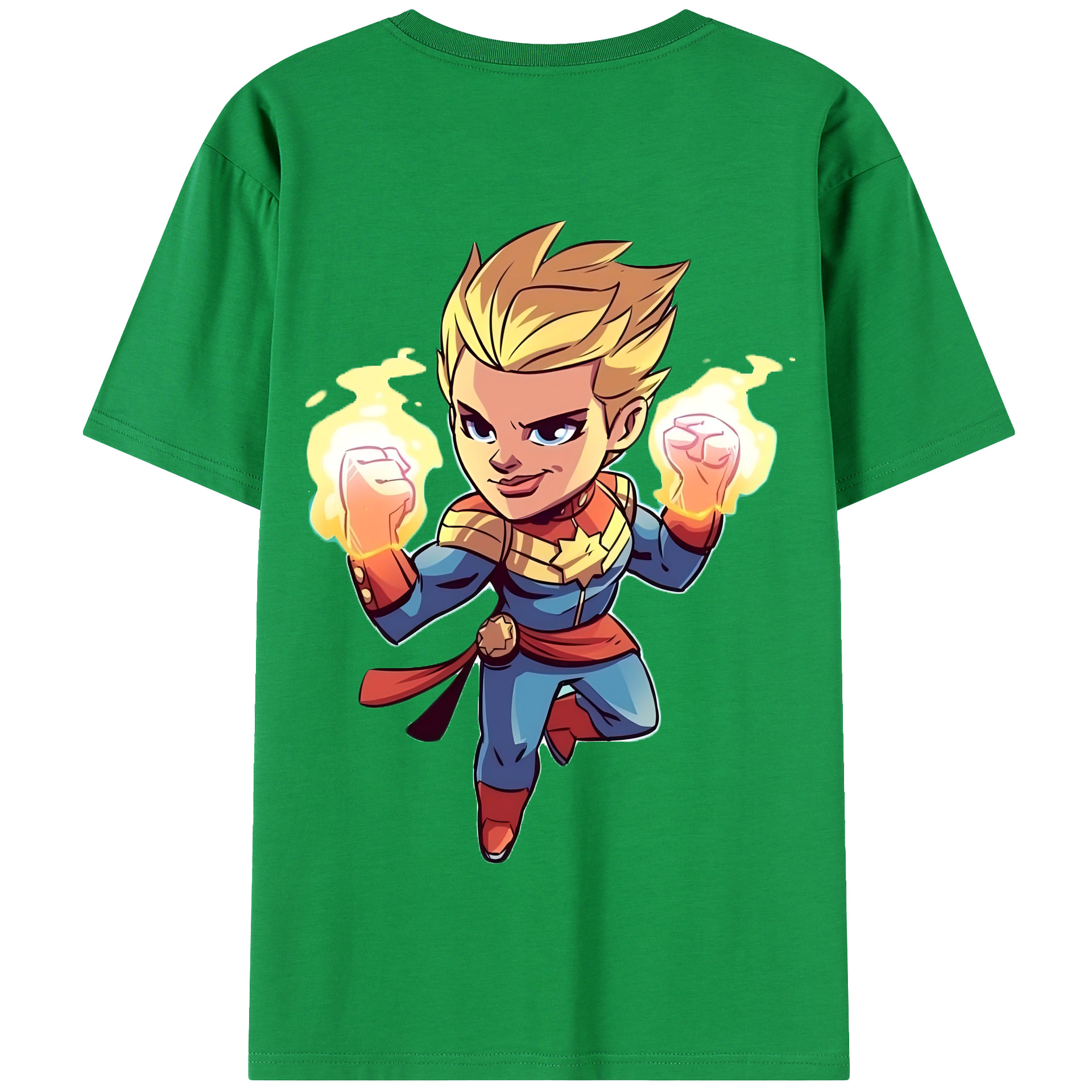 （画像用） アベンジャーズ The Avengers 綿100％半袖Tシャツ（背面プリント）