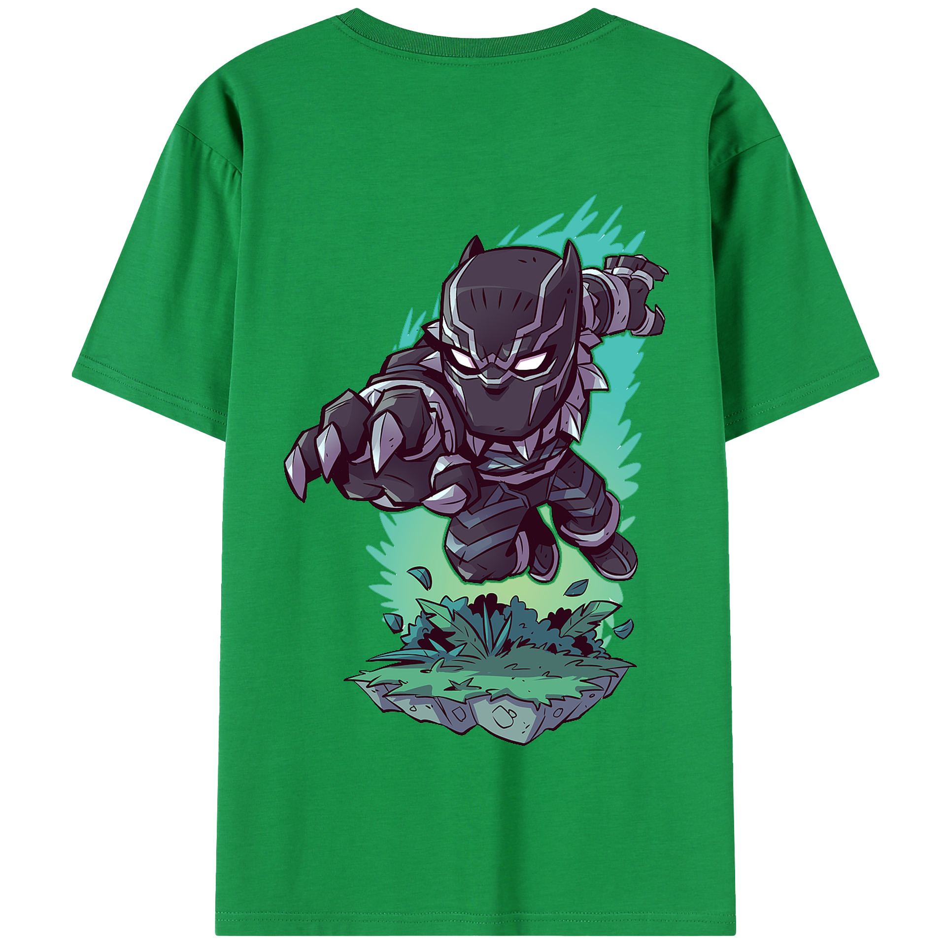（画像用） アベンジャーズ The Avengers 綿100％半袖Tシャツ（背面プリント）
