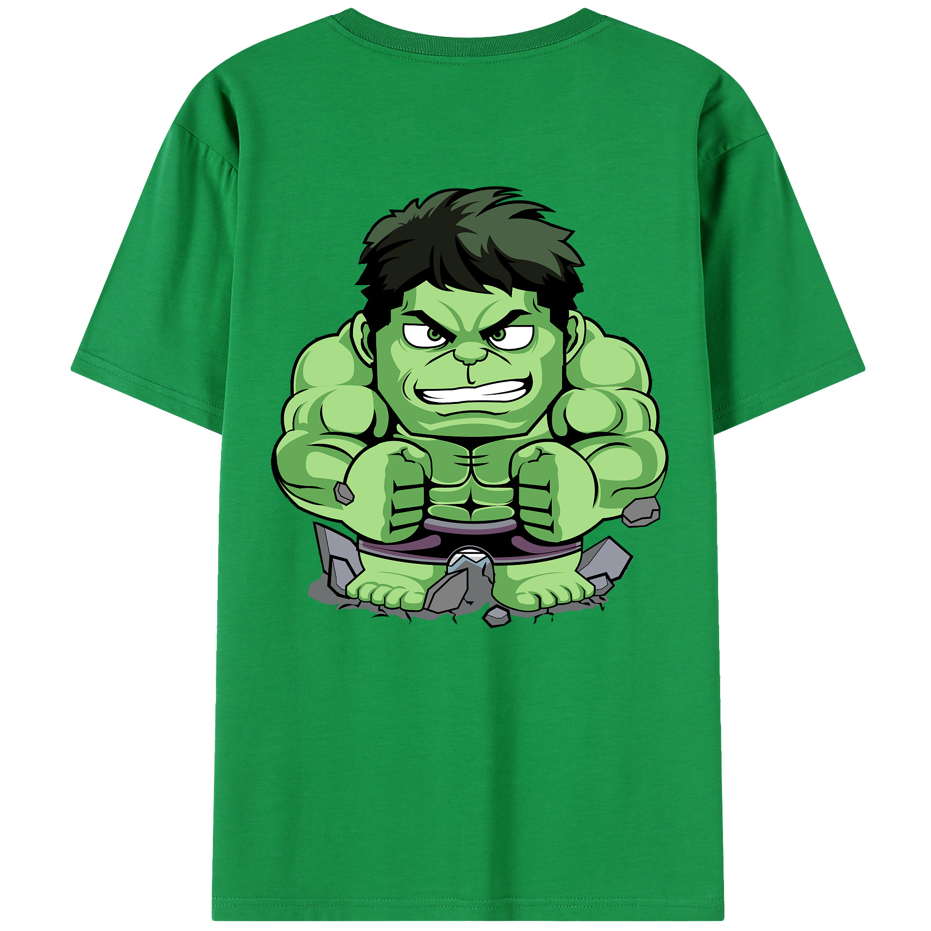 （画像用） アベンジャーズ The Avengers 綿100％半袖Tシャツ（背面プリント）