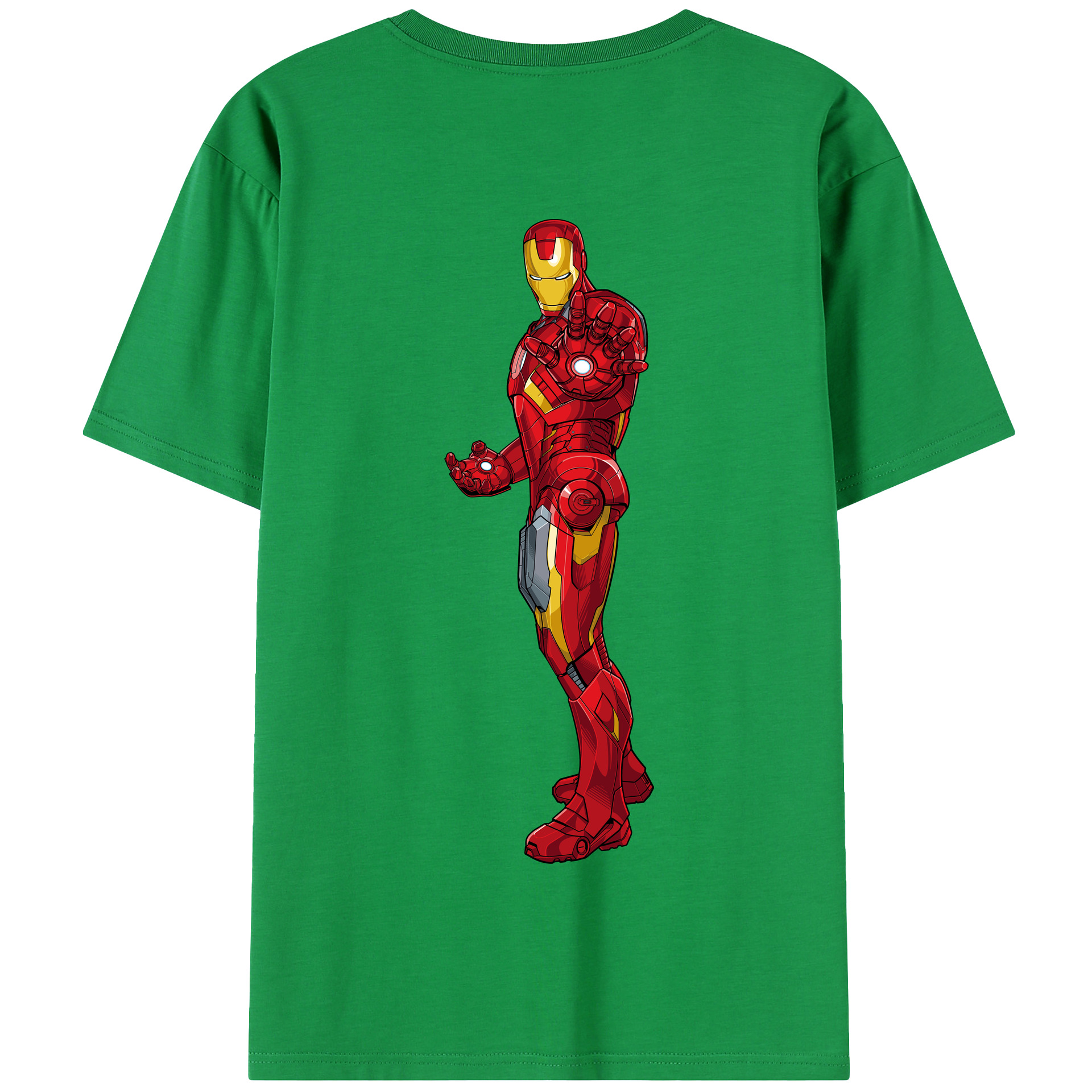 （画像用） アベンジャーズ The Avengers 綿100％半袖Tシャツ（背面プリント）