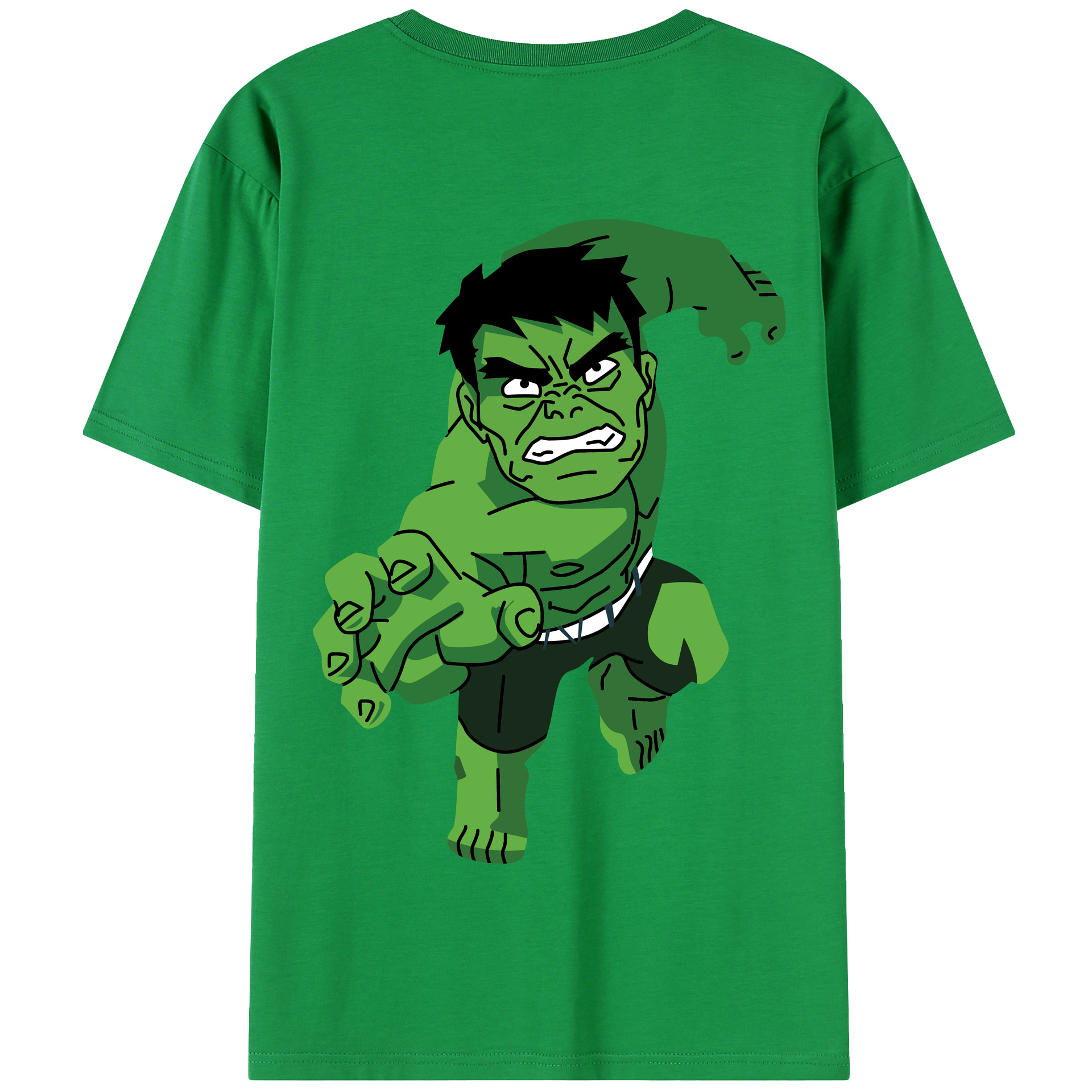 （画像用） アベンジャーズ The Avengers 綿100％半袖Tシャツ（背面プリント）