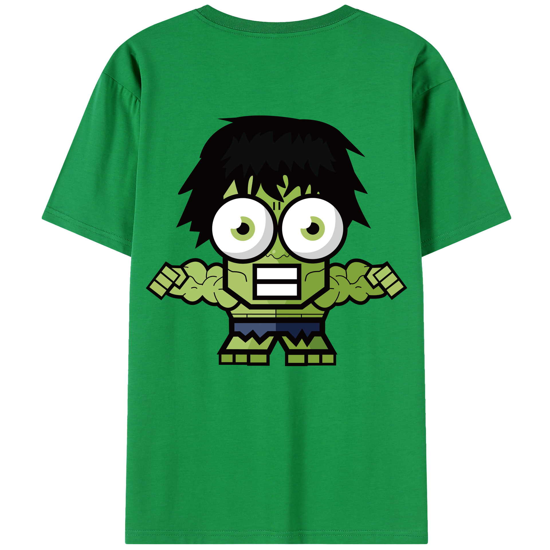 （画像用） アベンジャーズ The Avengers 綿100％半袖Tシャツ（背面プリント）