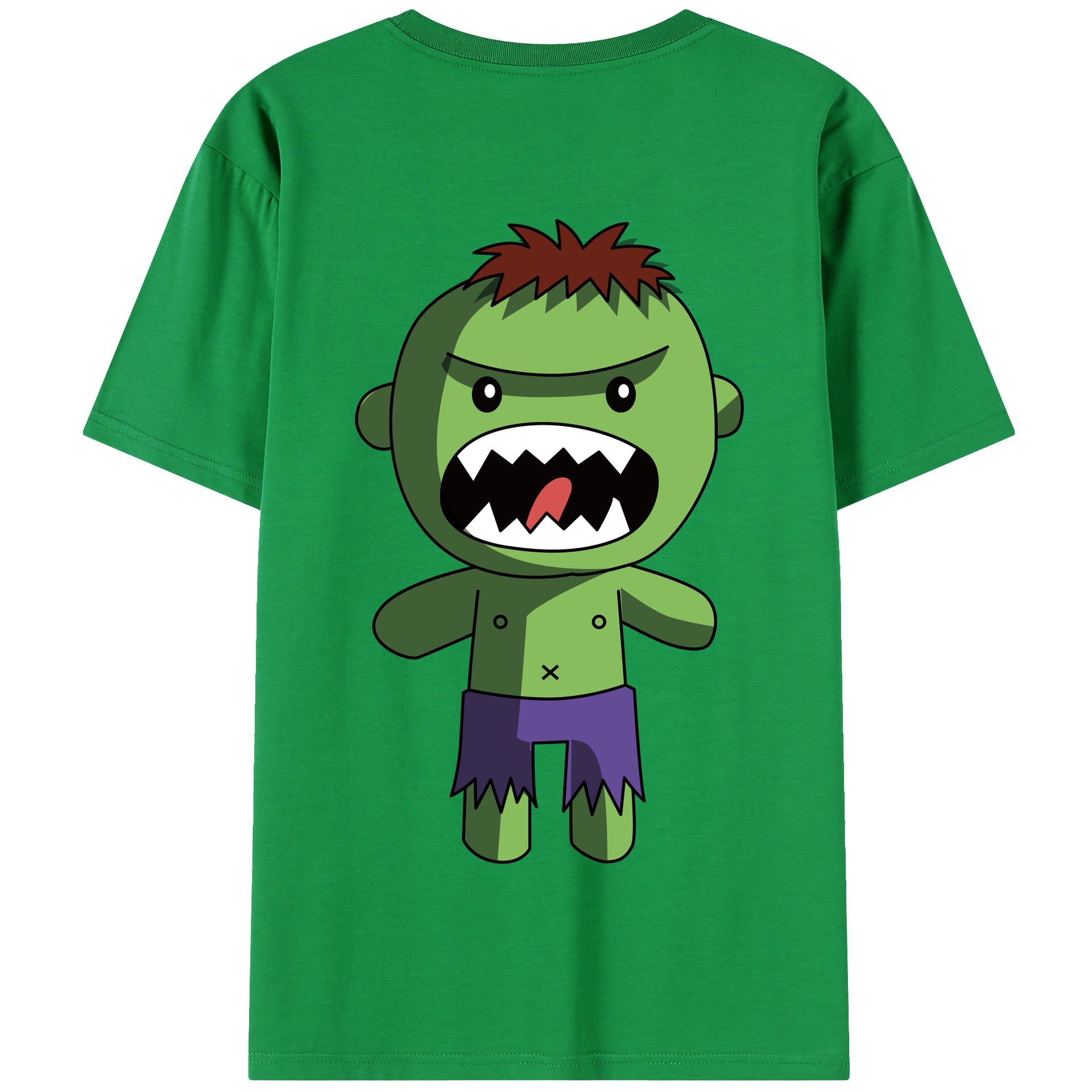 （画像用） アベンジャーズ The Avengers 綿100％半袖Tシャツ（背面プリント）