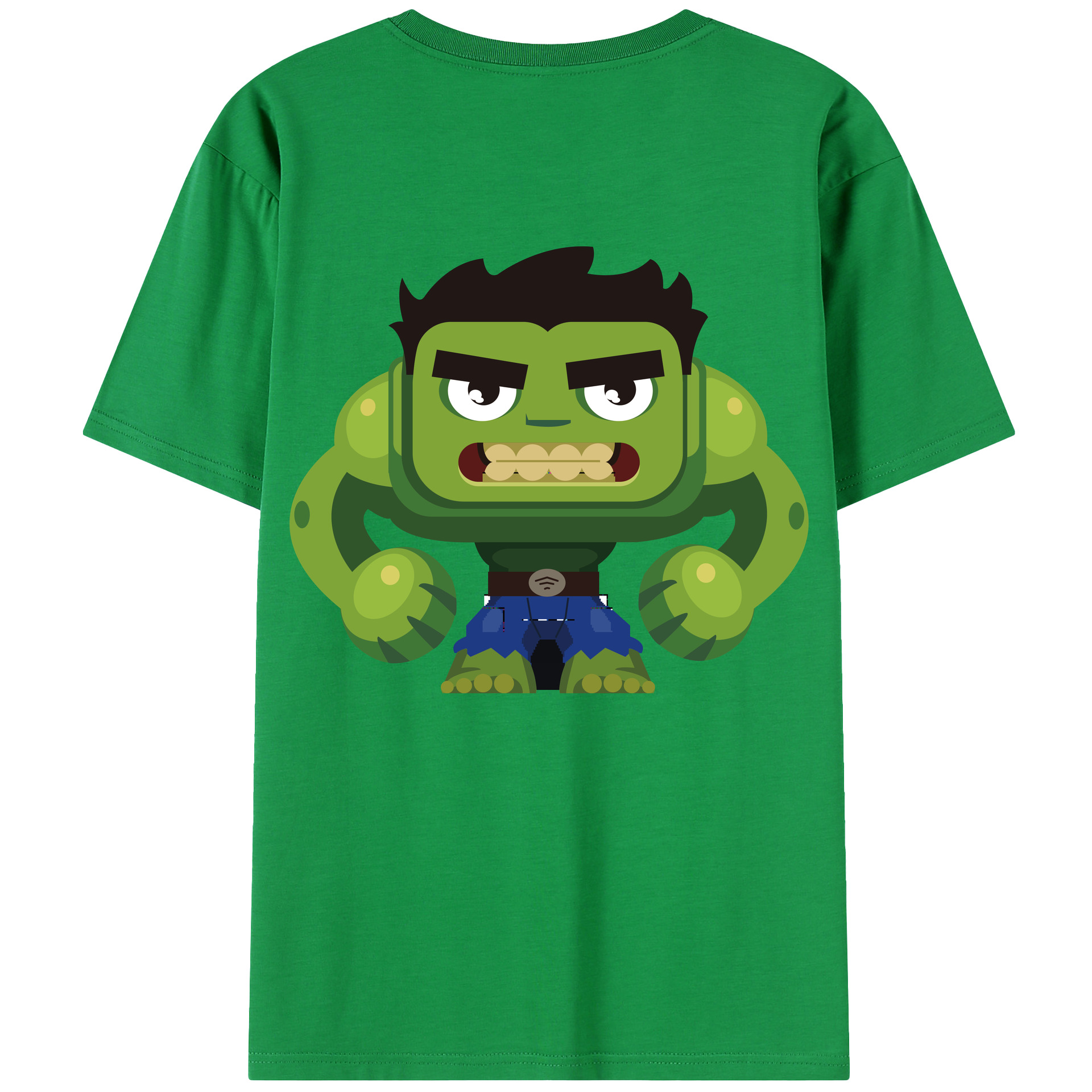 （画像用） アベンジャーズ The Avengers 綿100％半袖Tシャツ（背面プリント）