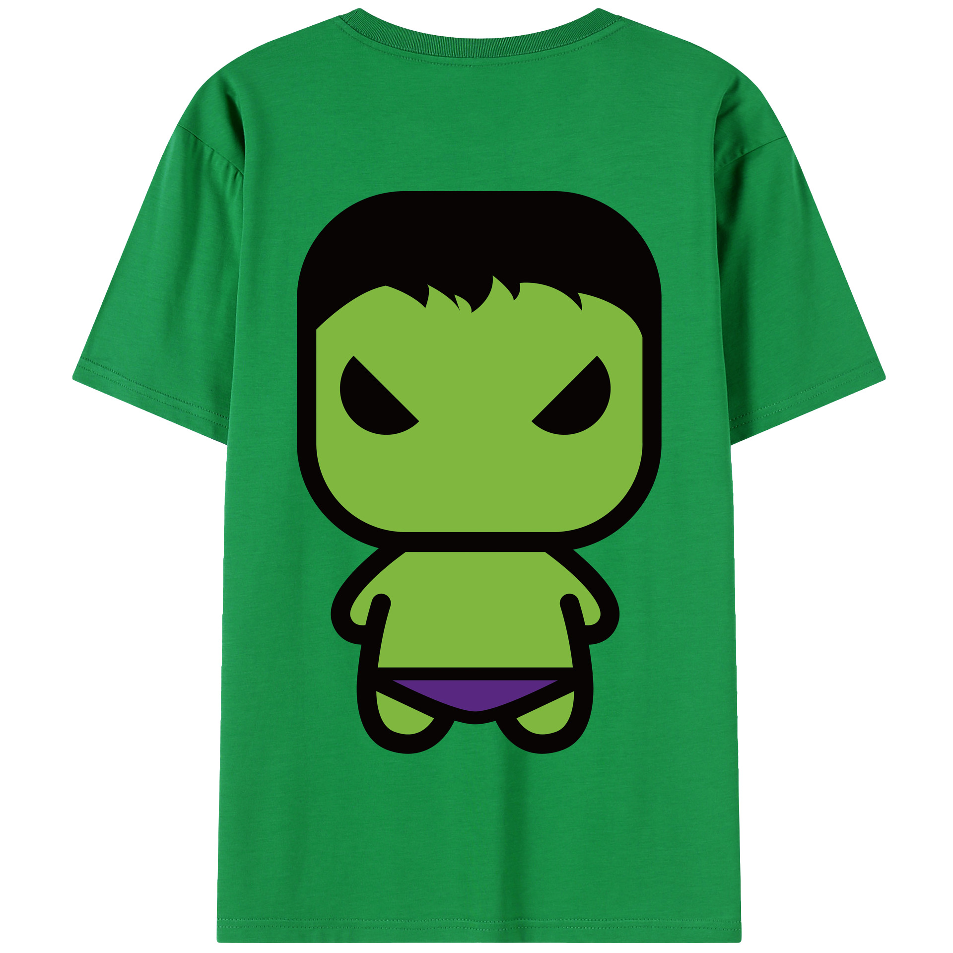（画像用） アベンジャーズ The Avengers 綿100％半袖Tシャツ（背面プリント）