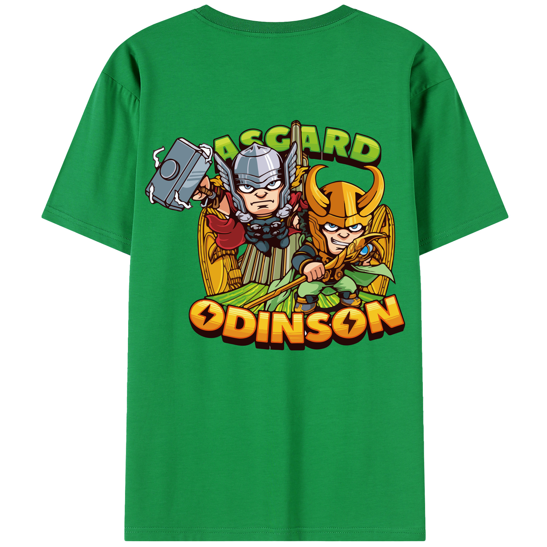 （画像用） アベンジャーズ The Avengers 綿100％半袖Tシャツ（背面プリント）