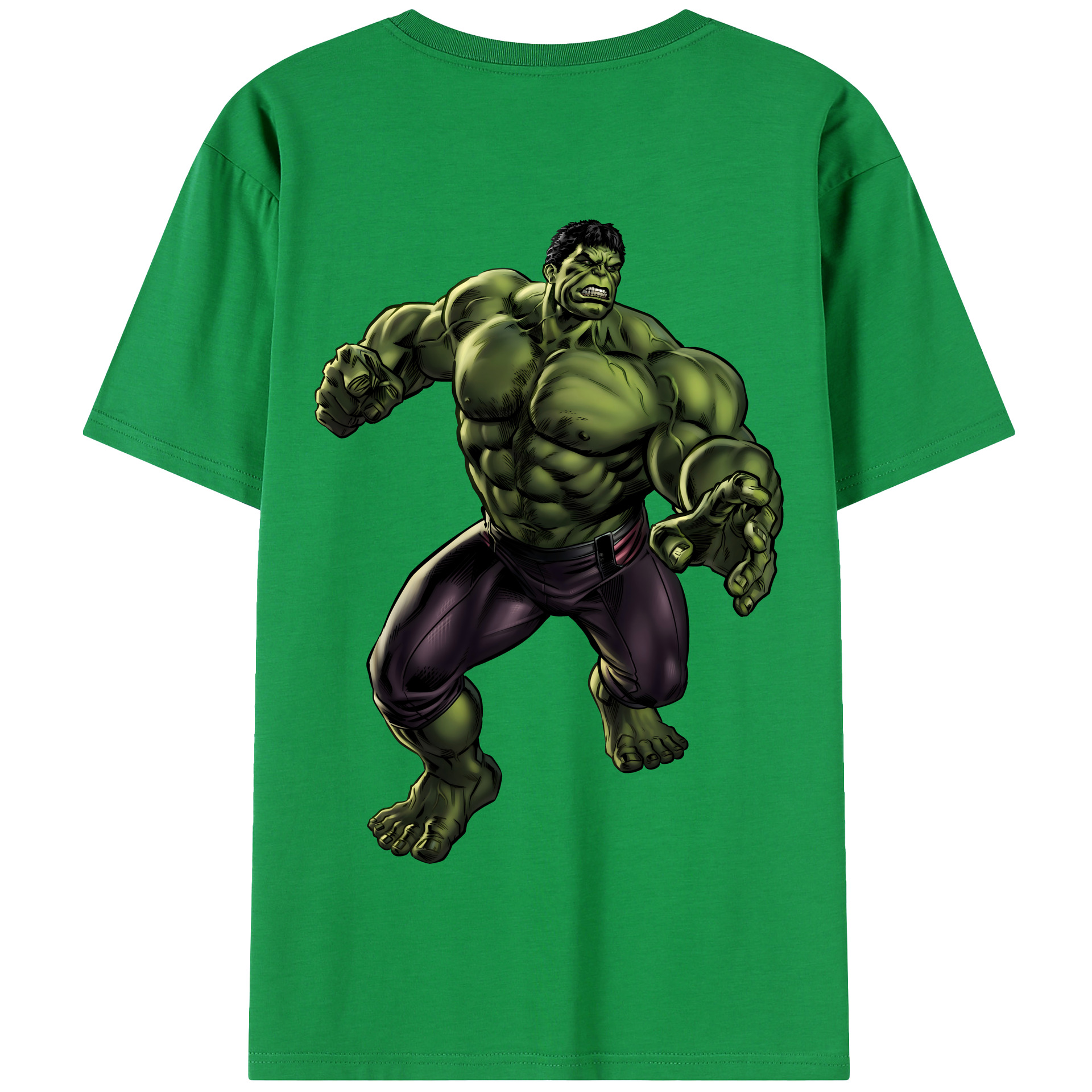 （画像用） アベンジャーズ The Avengers 綿100％半袖Tシャツ（背面プリント）