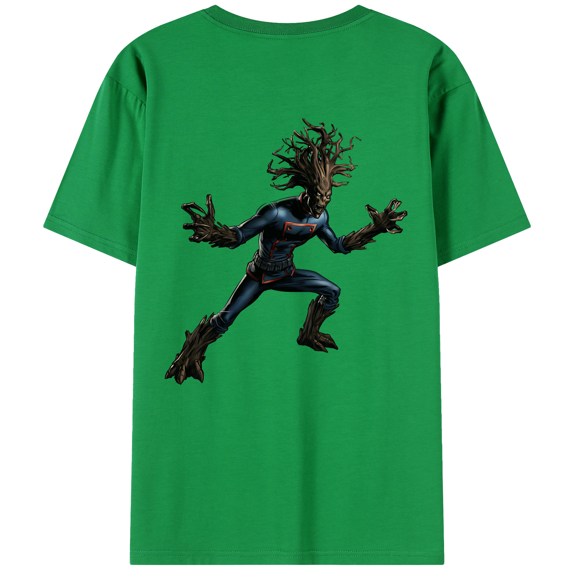 （画像用） アベンジャーズ The Avengers 綿100％半袖Tシャツ（背面プリント）