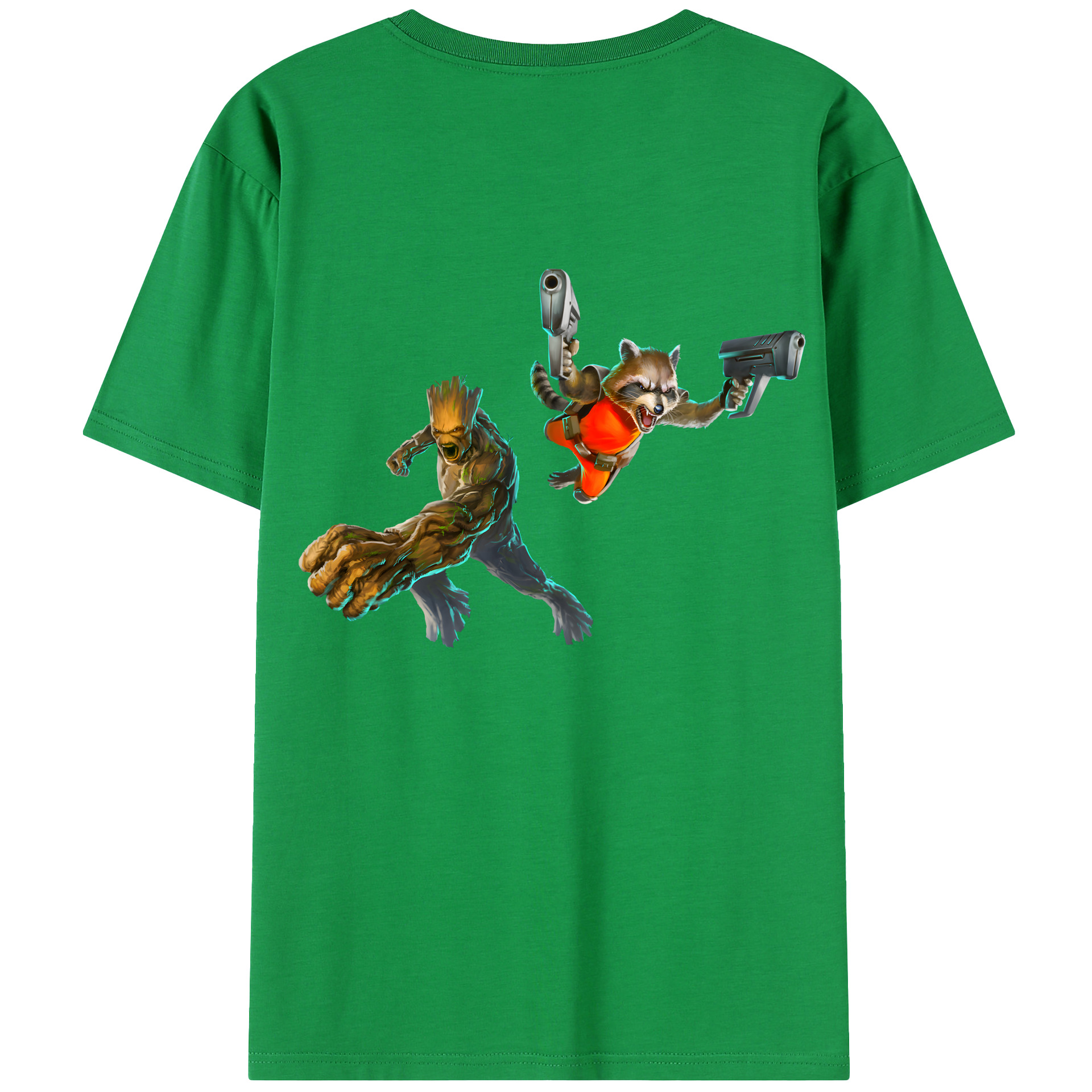 （画像用） アベンジャーズ The Avengers 綿100％半袖Tシャツ（背面プリント）
