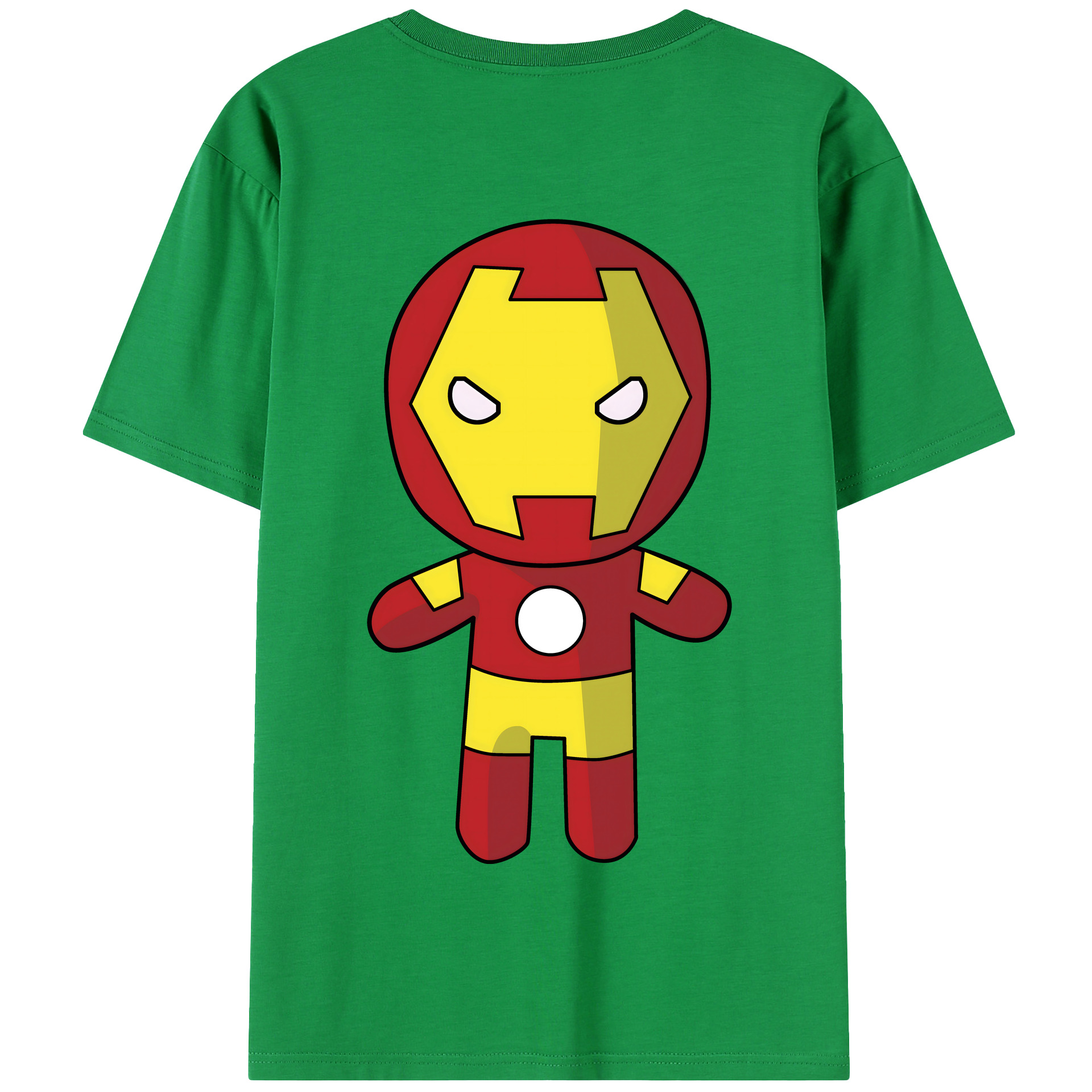 （画像用） アベンジャーズ The Avengers 綿100％半袖Tシャツ（背面プリント）