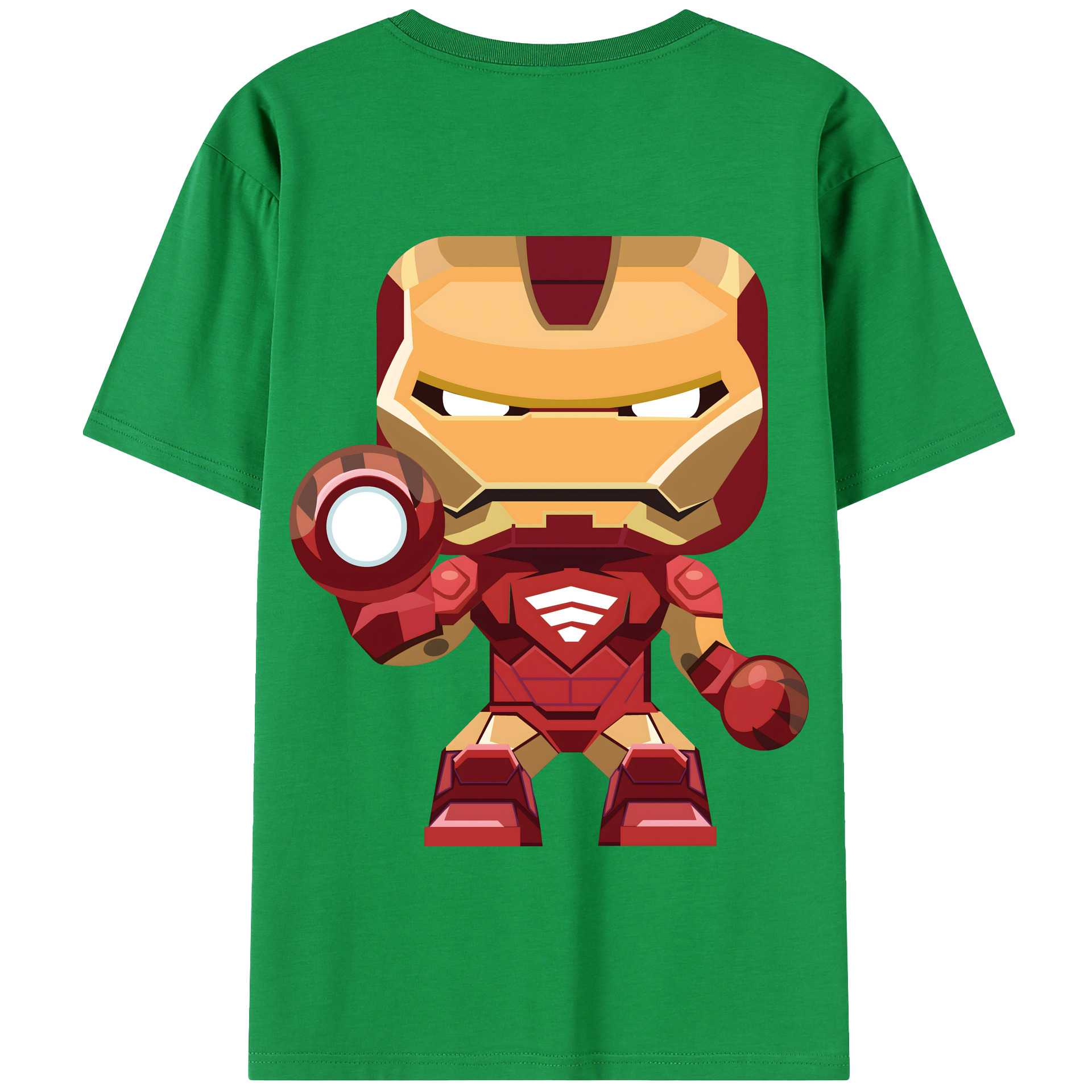 （画像用） アベンジャーズ The Avengers 綿100％半袖Tシャツ（背面プリント）