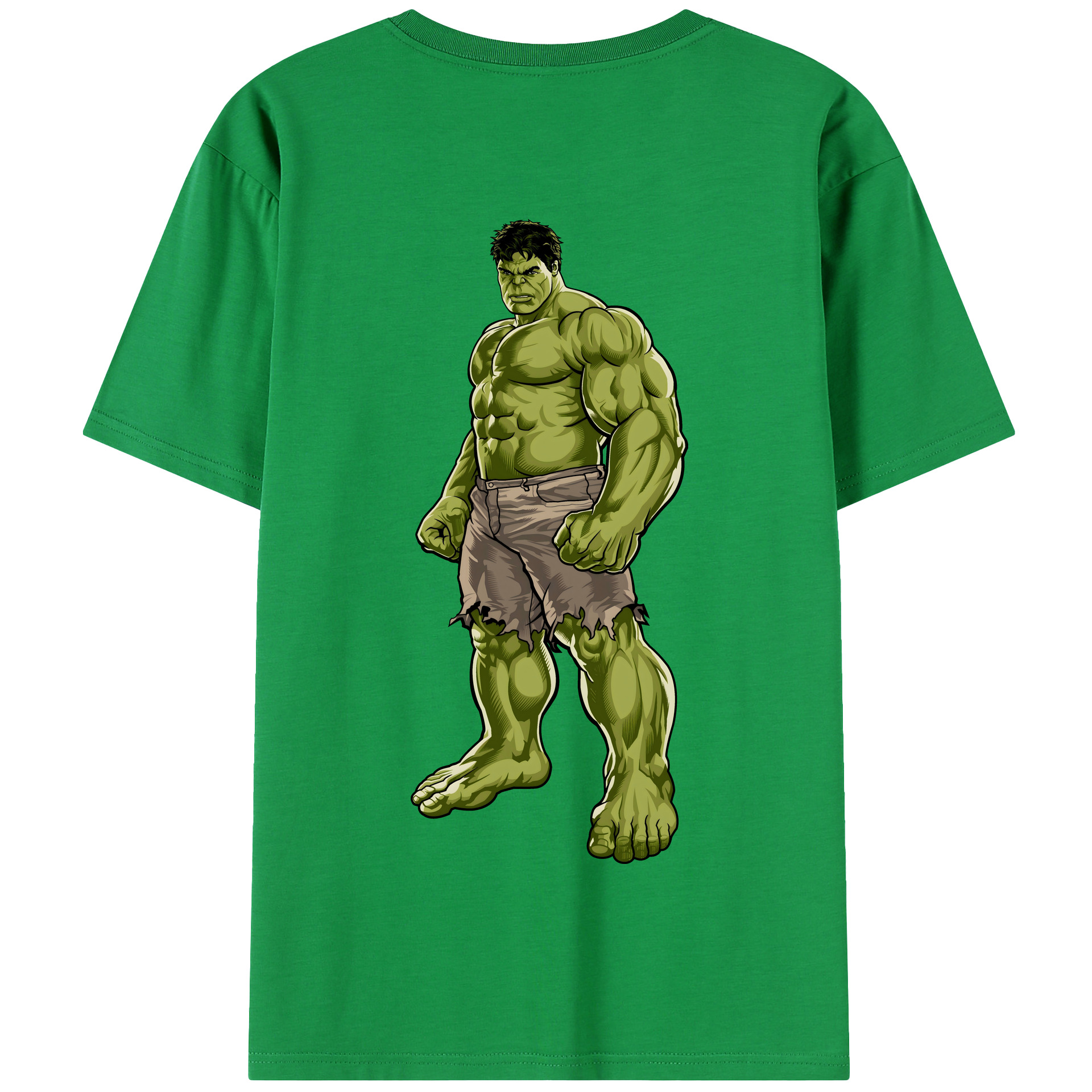 （画像用） アベンジャーズ The Avengers 綿100％半袖Tシャツ（背面プリント）