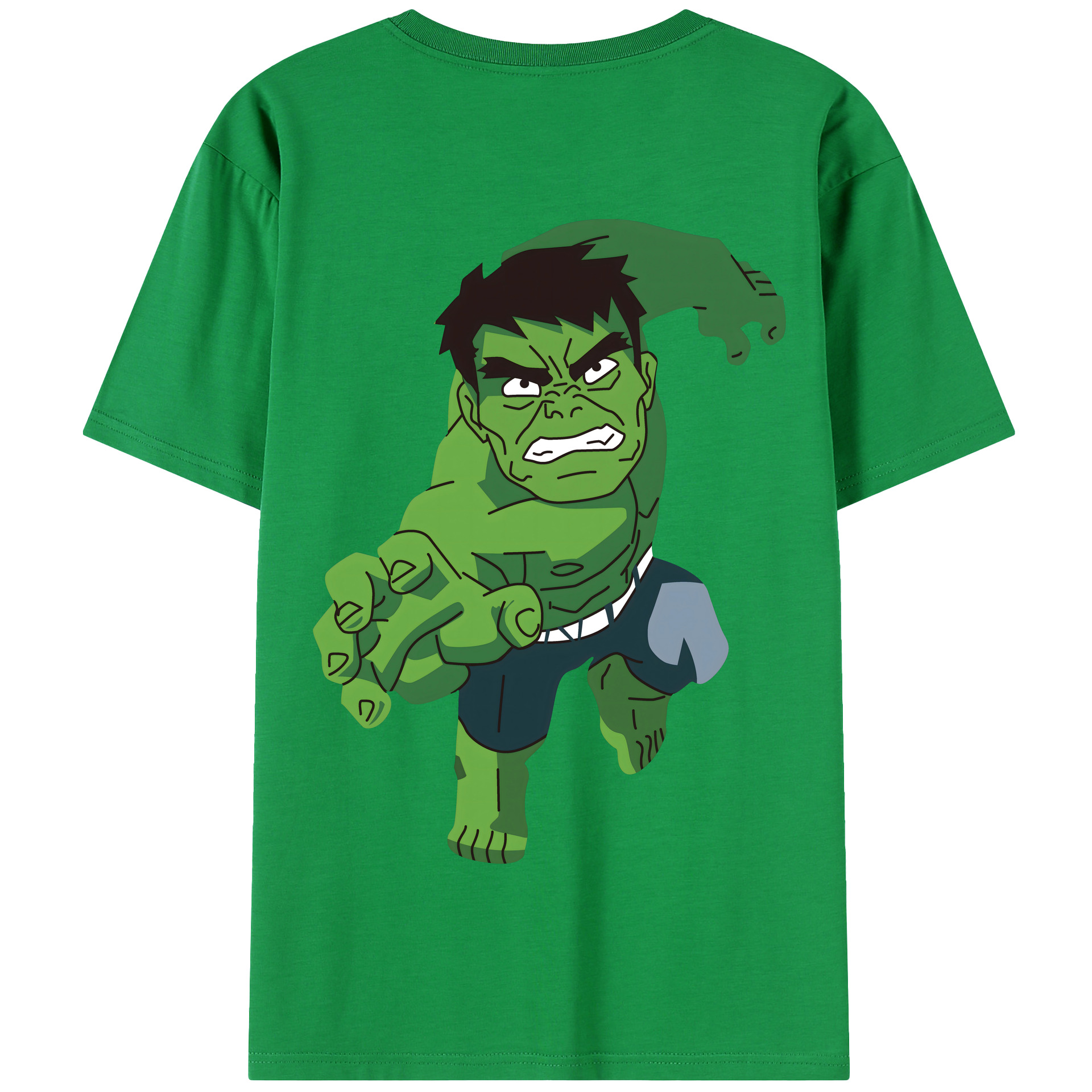 （画像用） アベンジャーズ The Avengers 綿100％半袖Tシャツ（背面プリント）