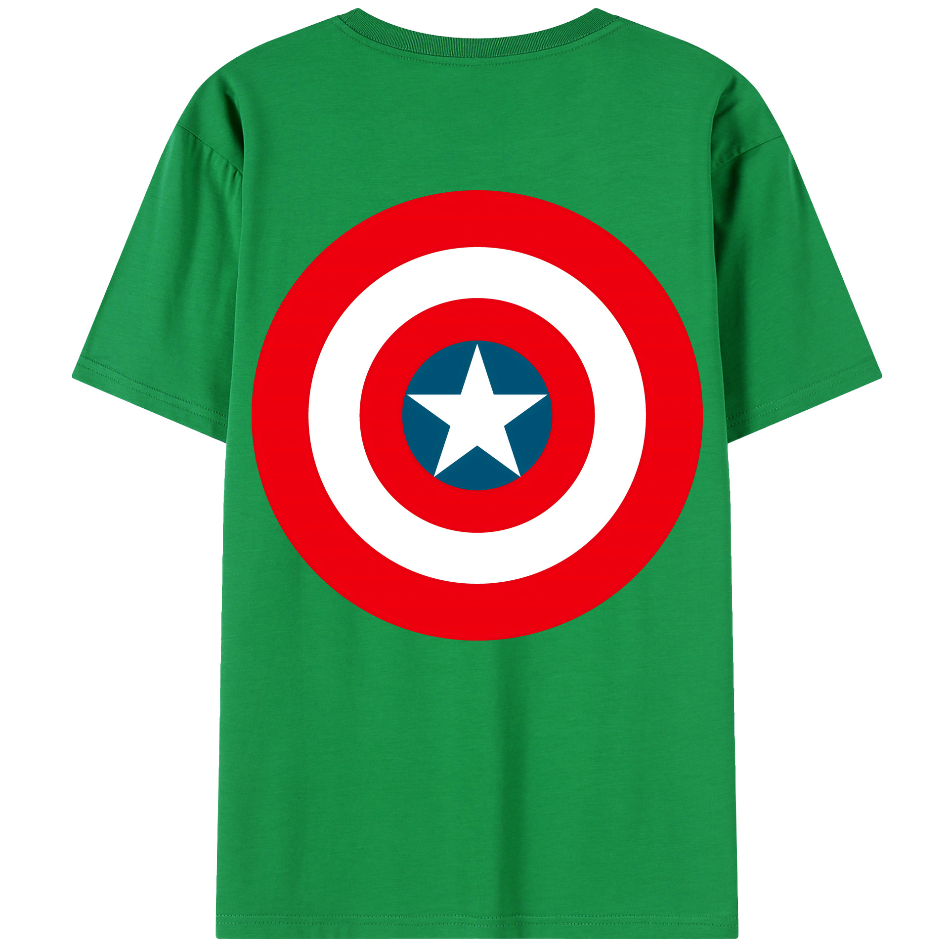 （画像用） アベンジャーズ The Avengers 綿100％半袖Tシャツ（背面プリント）