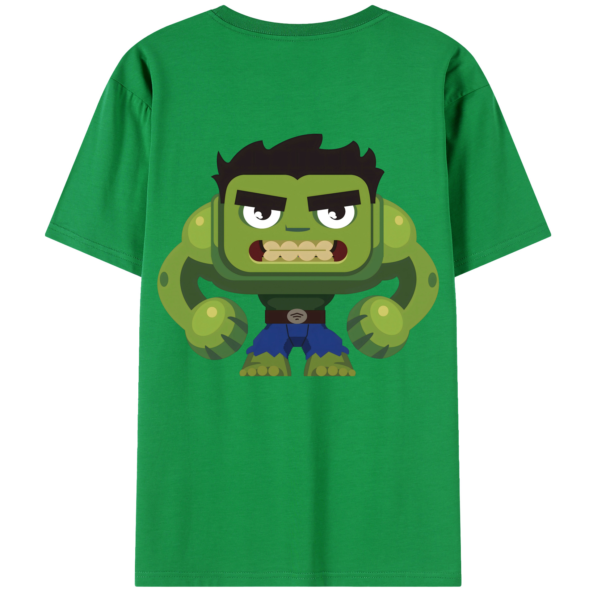 （画像用） アベンジャーズ The Avengers 綿100％半袖Tシャツ（背面プリント）