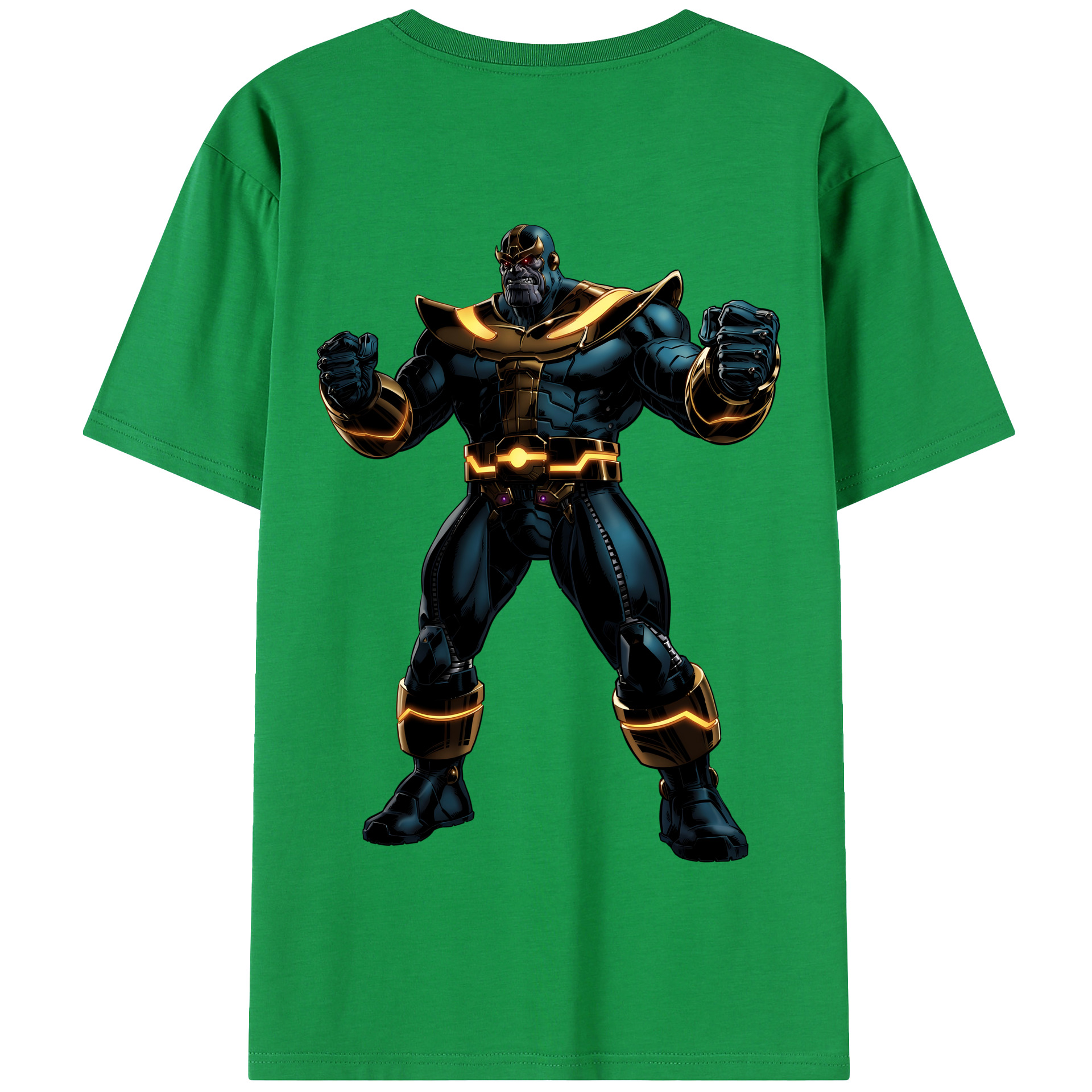 （画像用） アベンジャーズ The Avengers 綿100％半袖Tシャツ（背面プリント）