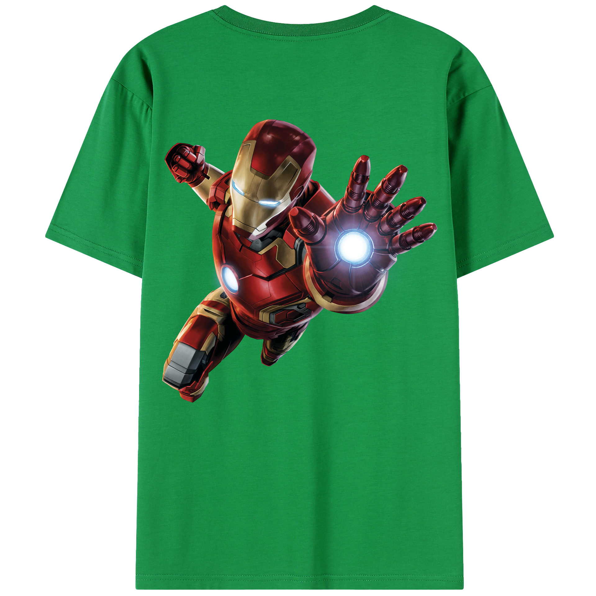 （画像用） アベンジャーズ The Avengers 綿100％半袖Tシャツ（背面プリント）