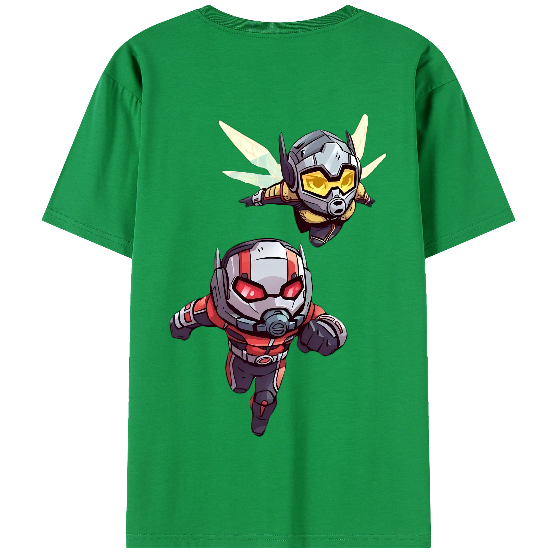 （画像用） アベンジャーズ The Avengers 綿100％半袖Tシャツ（背面プリント）