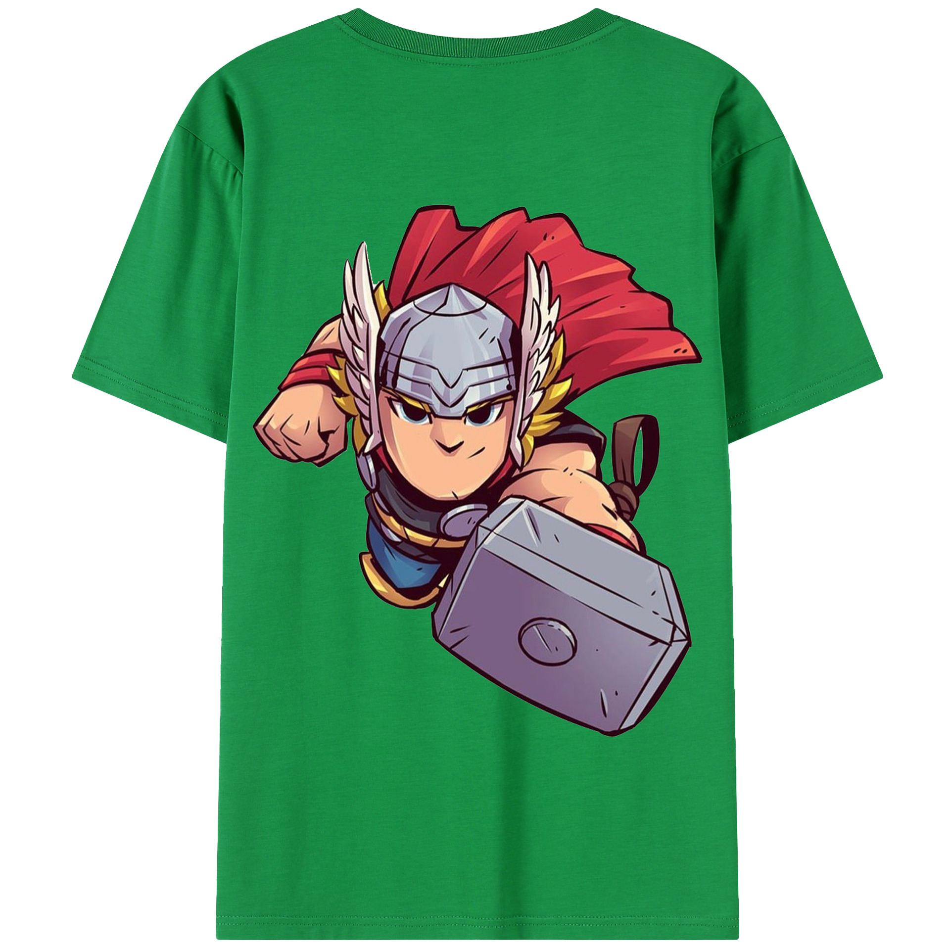 （画像用） アベンジャーズ The Avengers 綿100％半袖Tシャツ（背面プリント）