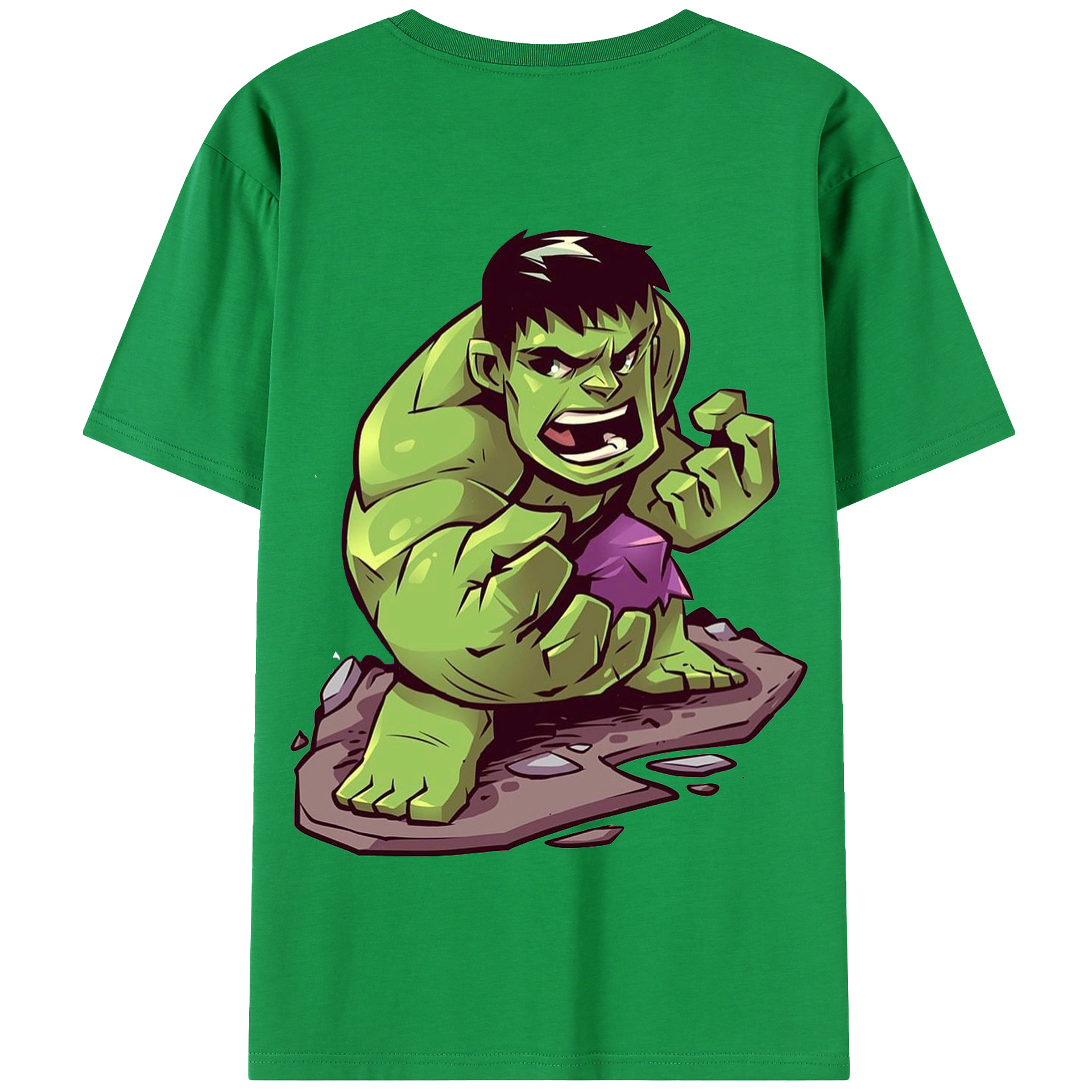 （画像用） アベンジャーズ The Avengers 綿100％半袖Tシャツ（背面プリント）