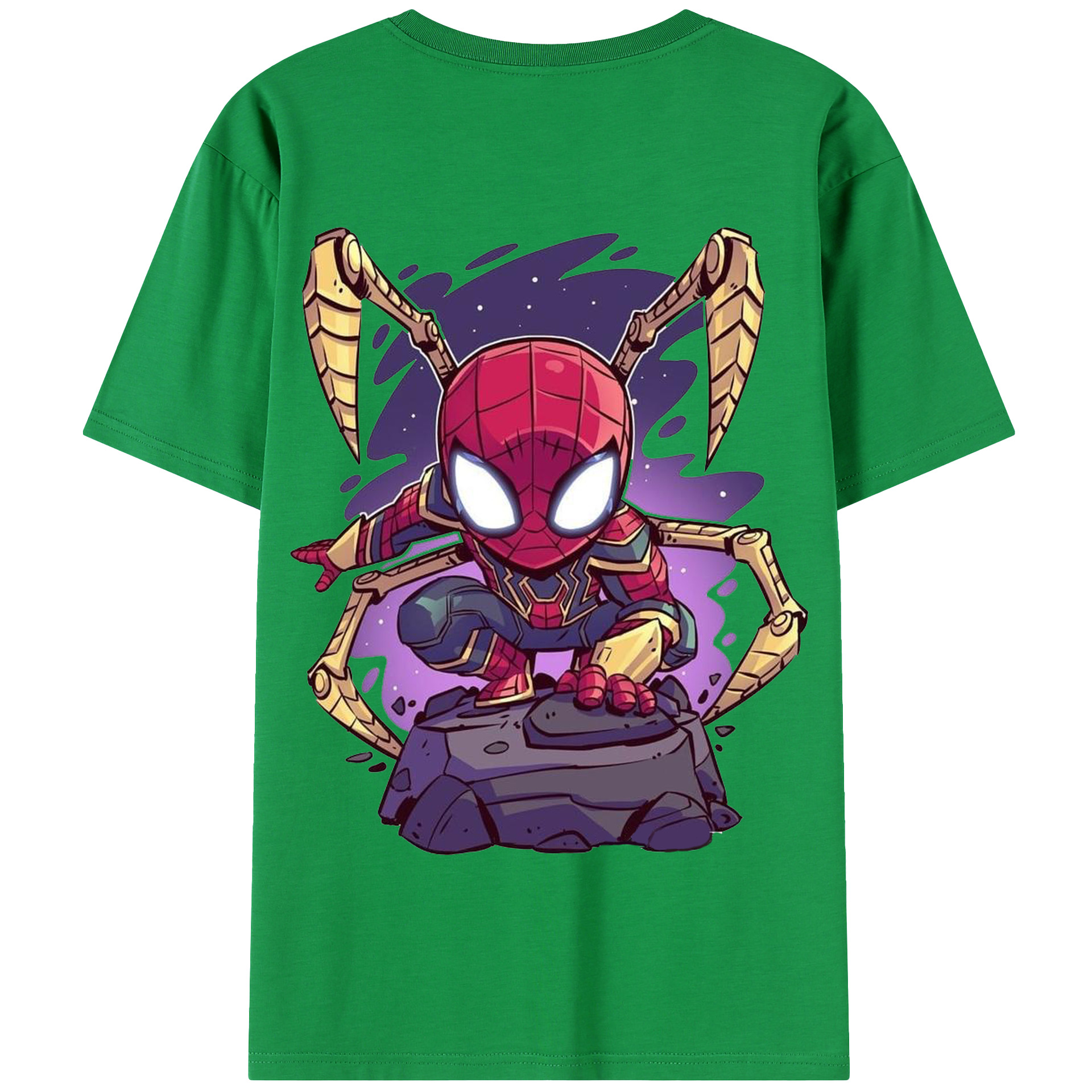 （画像用） アベンジャーズ The Avengers 綿100％半袖Tシャツ（背面プリント）