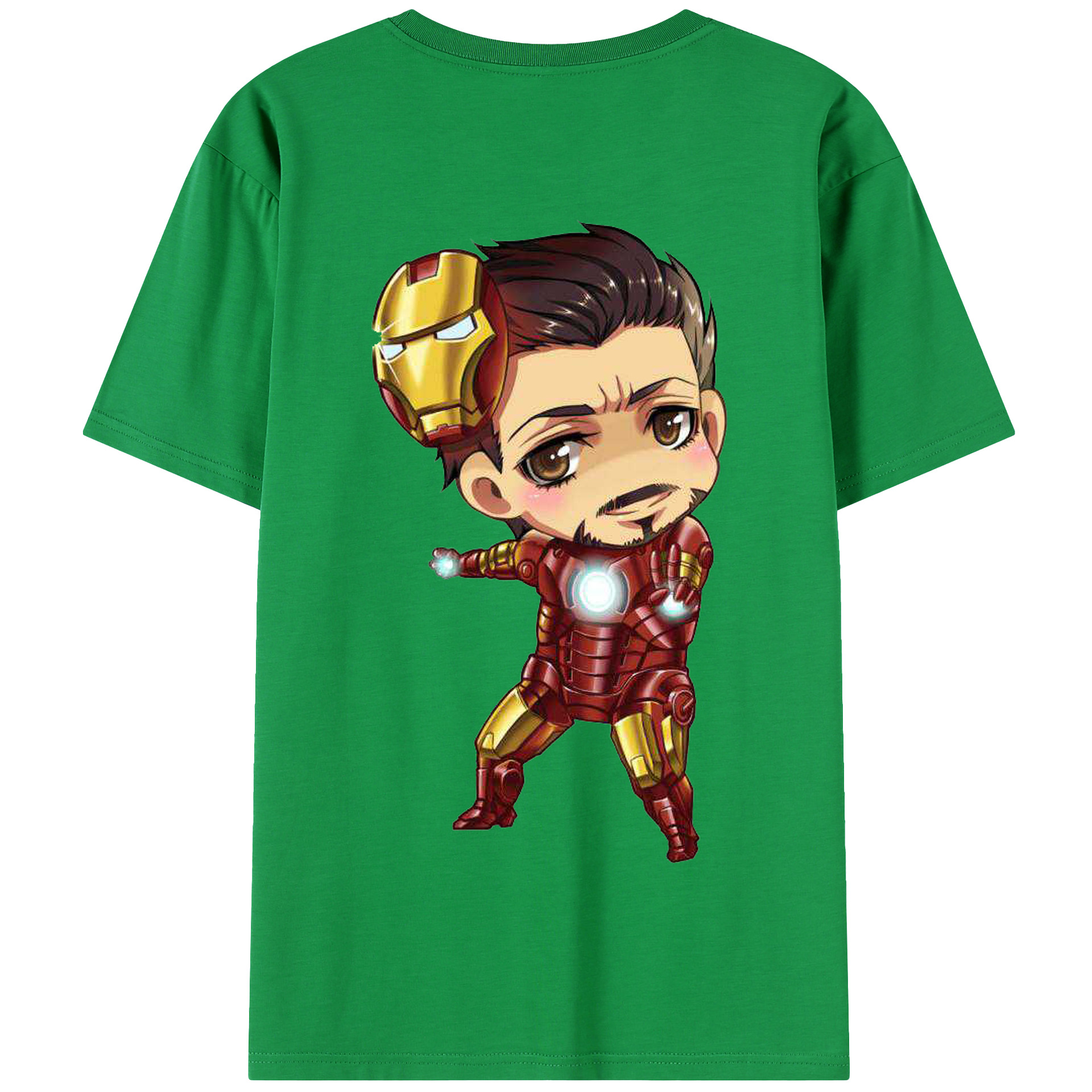 （画像用） アベンジャーズ The Avengers 綿100％半袖Tシャツ（背面プリント）