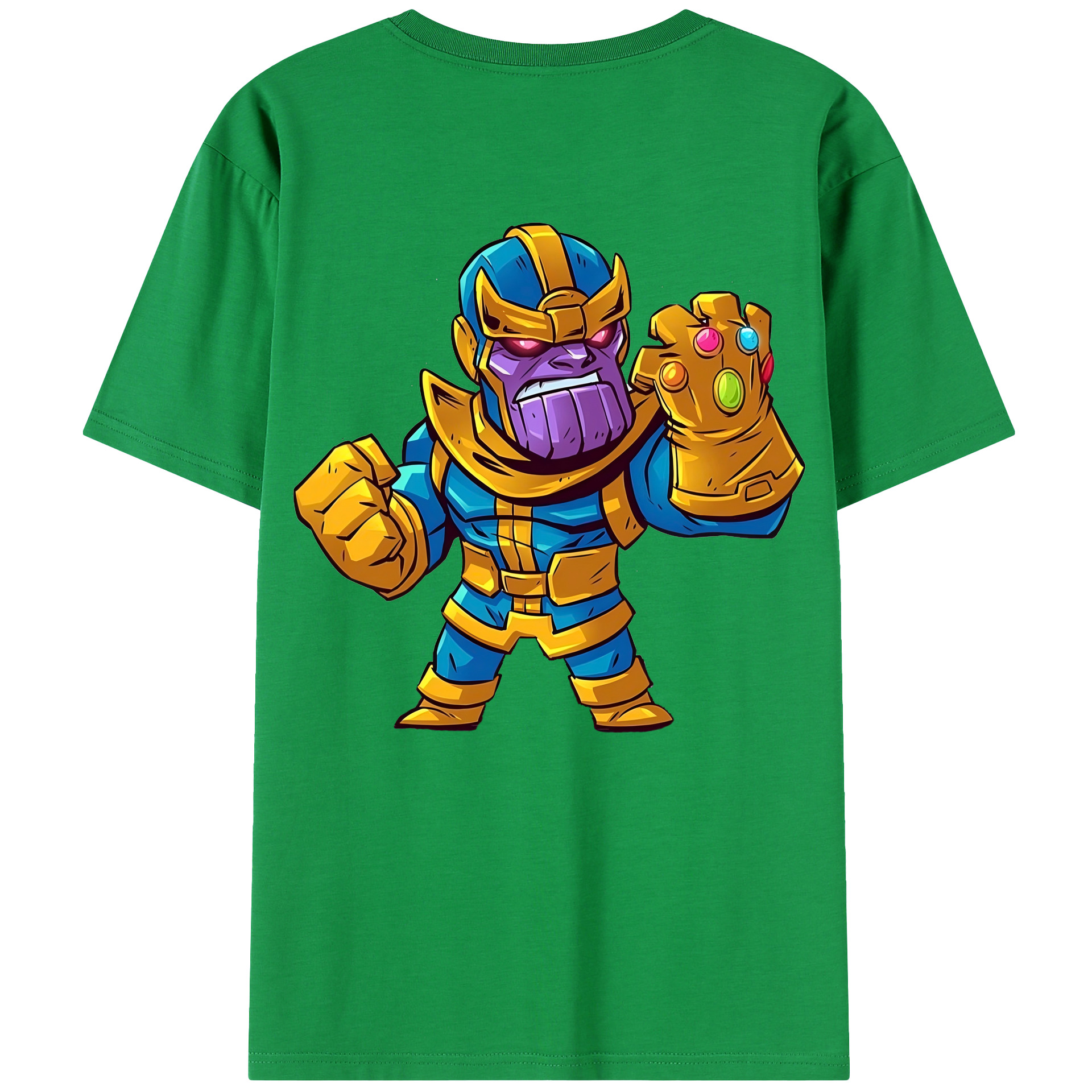 （画像用） アベンジャーズ The Avengers 綿100％半袖Tシャツ（背面プリント）