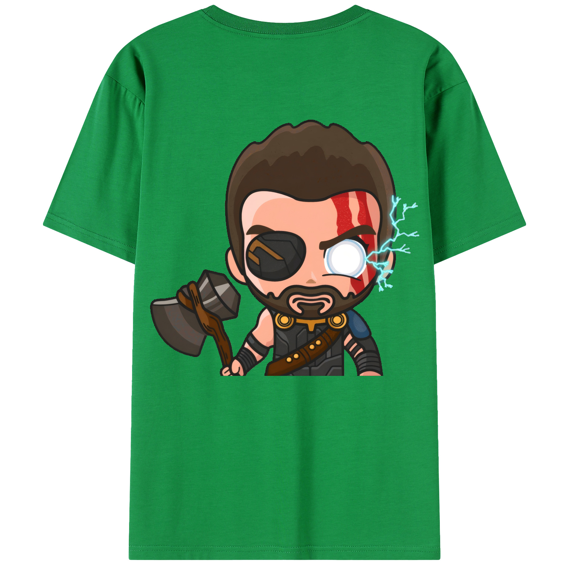 （画像用） アベンジャーズ The Avengers 綿100％半袖Tシャツ（背面プリント）