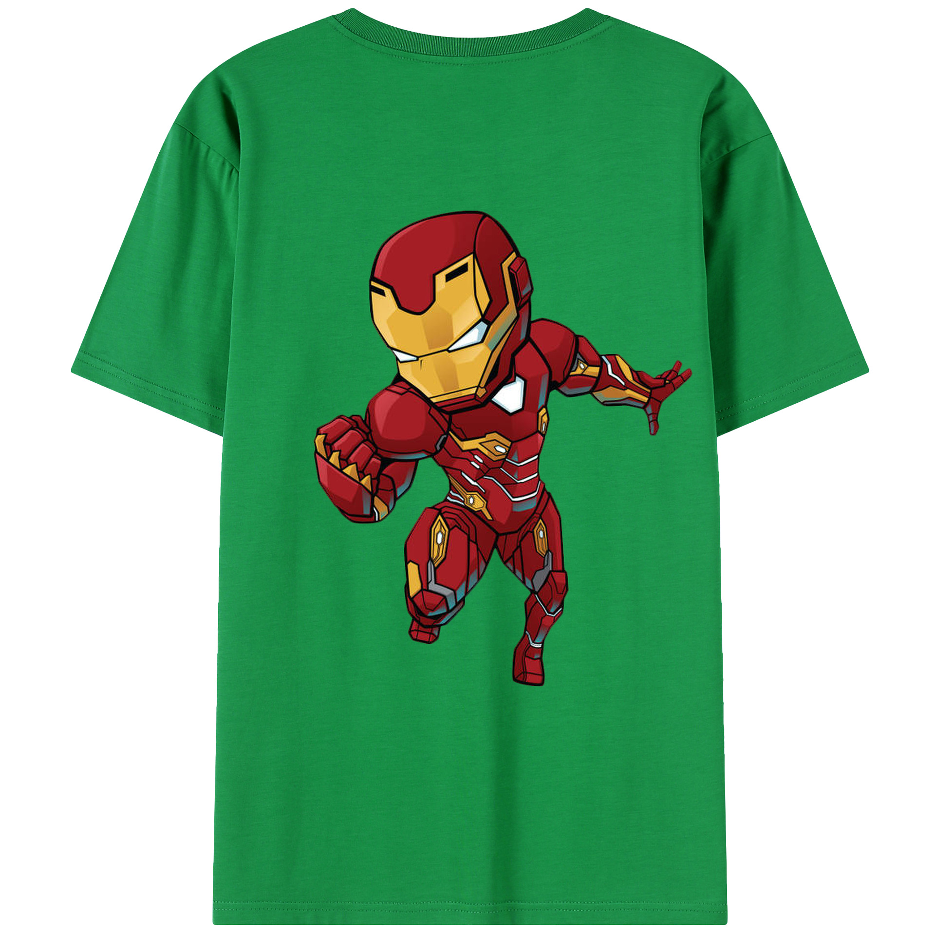 （画像用） アベンジャーズ The Avengers 綿100％半袖Tシャツ（背面プリント）