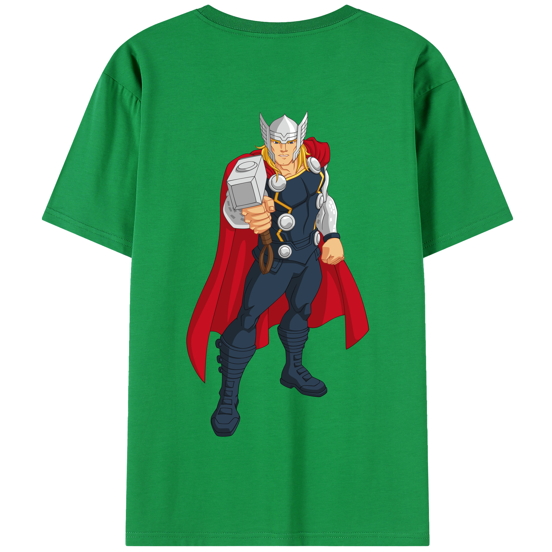 （画像用） アベンジャーズ The Avengers 綿100％半袖Tシャツ（背面プリント）