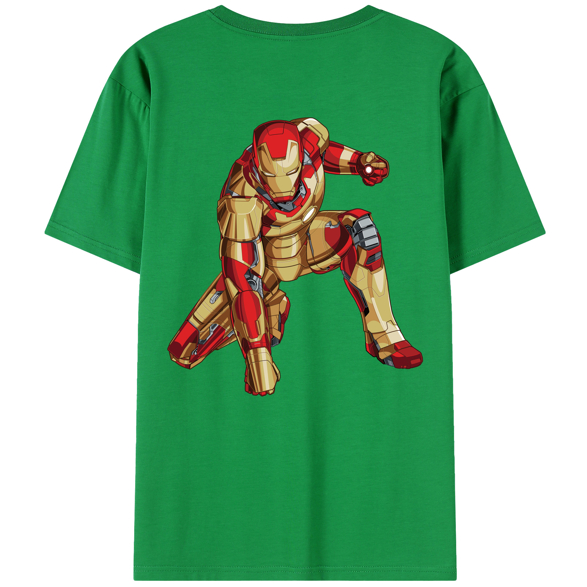 （画像用） アベンジャーズ The Avengers 綿100％半袖Tシャツ（背面プリント）