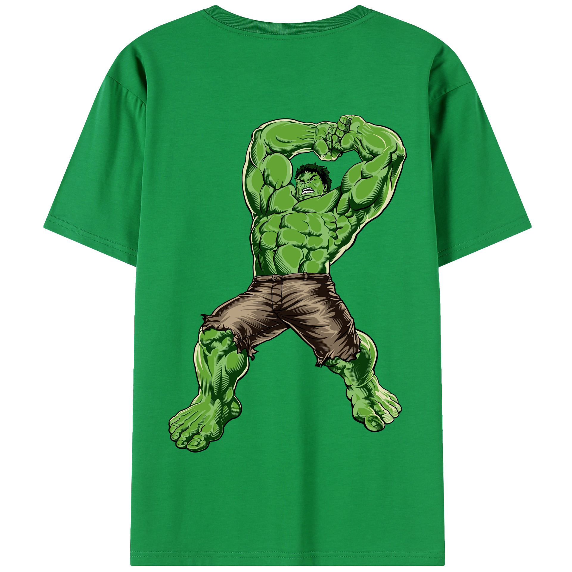 （画像用） アベンジャーズ The Avengers 綿100％半袖Tシャツ（背面プリント）