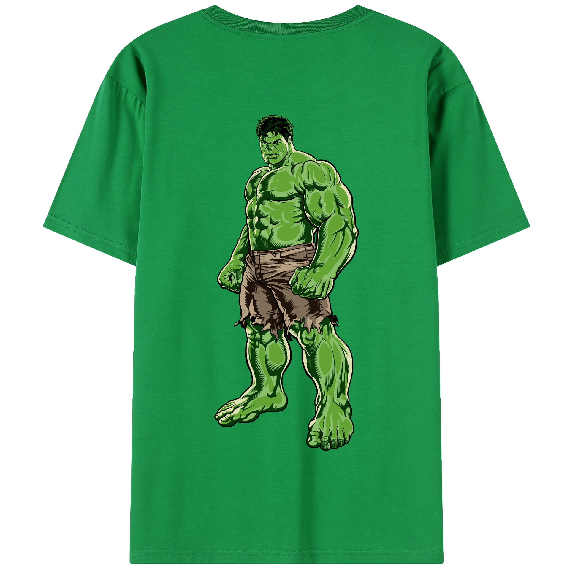 （画像用） アベンジャーズ The Avengers 綿100％半袖Tシャツ（背面プリント）
