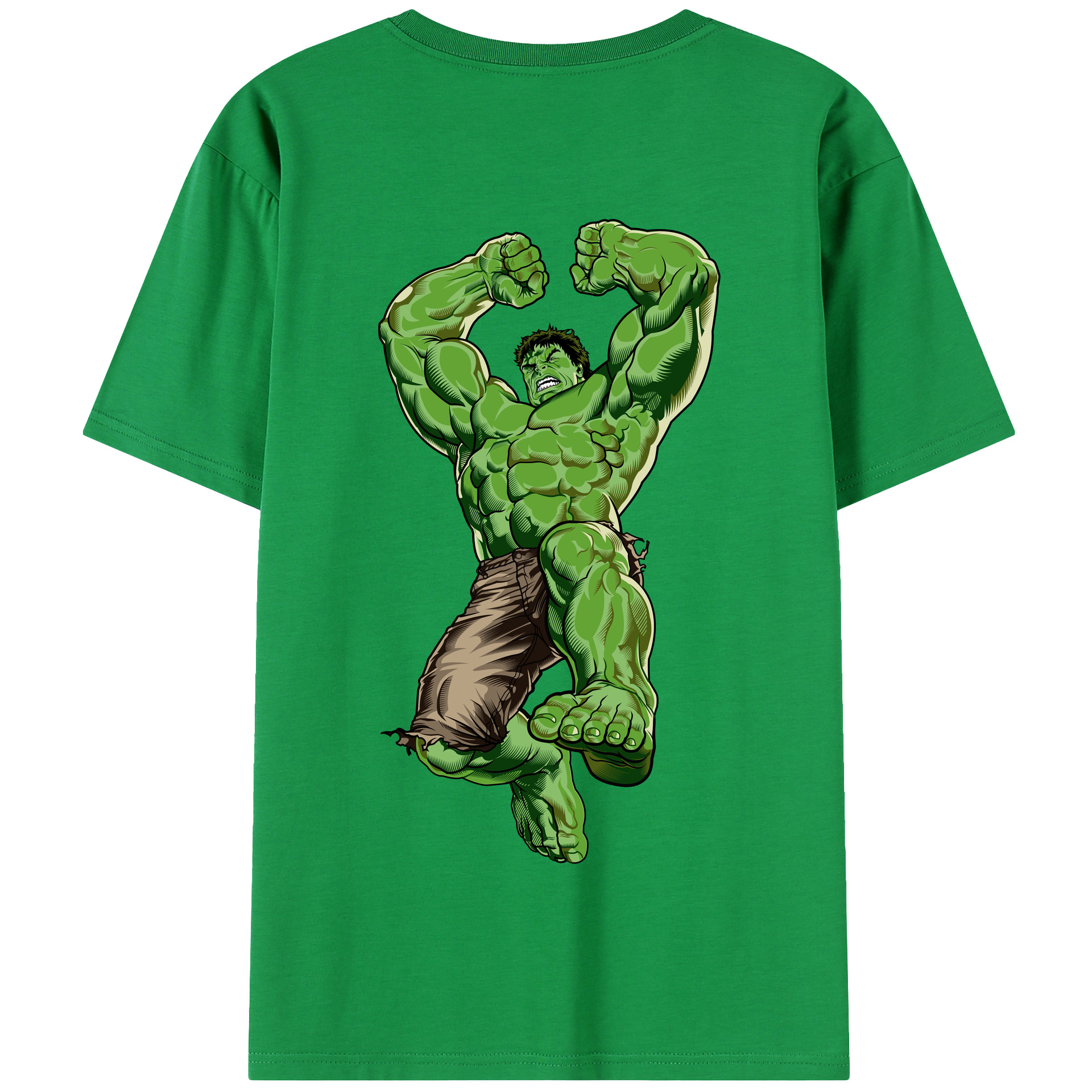 （画像用） アベンジャーズ The Avengers 綿100％半袖Tシャツ（背面プリント）
