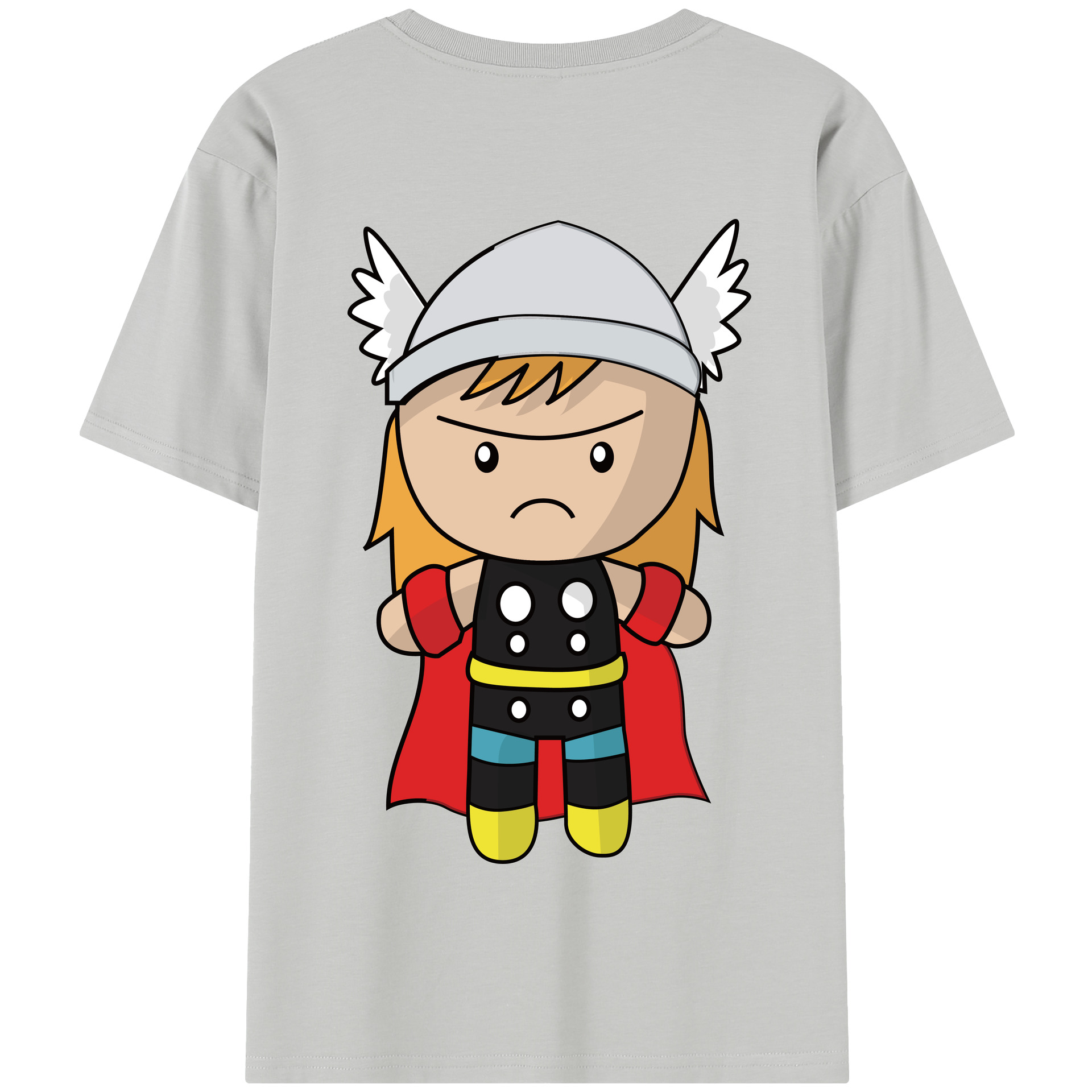 （画像用） アベンジャーズ The Avengers 綿100％半袖Tシャツ（背面プリント）