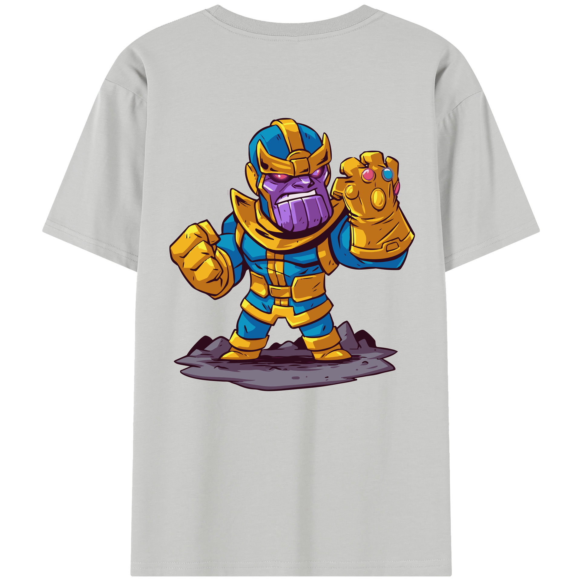 （画像用） アベンジャーズ The Avengers 綿100％半袖Tシャツ（背面プリント）